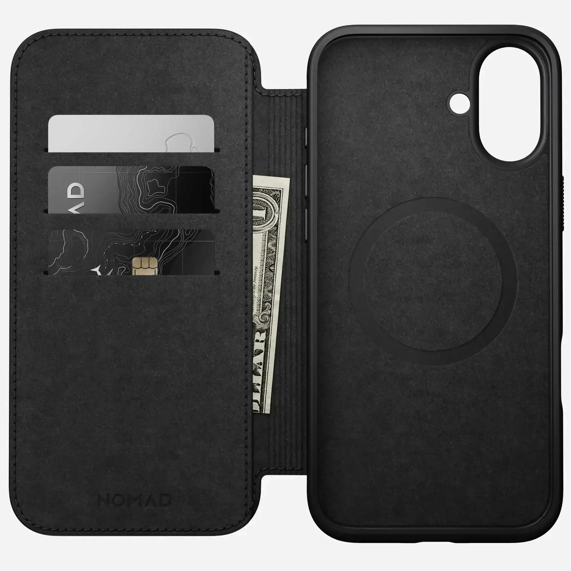 Nomad – Modern Leather Folio for iPhone 16 / Plus / Pro / Pro Max with MagSafe - Skórzane Etui na iPhone z MagSafe - Image 20
