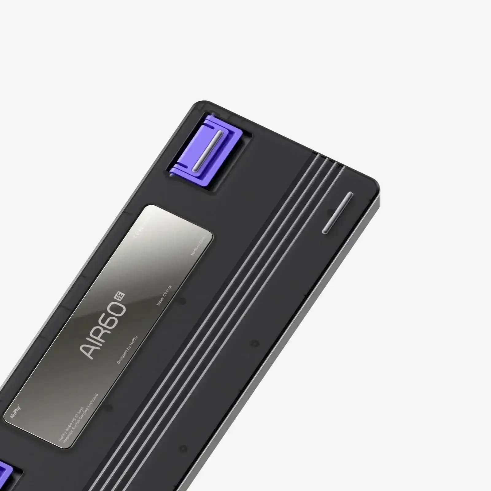 Nuphy - Air60 HE Magnetic Switch Gaming Keyboard - Niskoprofilowa Klawiatura Magnetyczna - Image 3