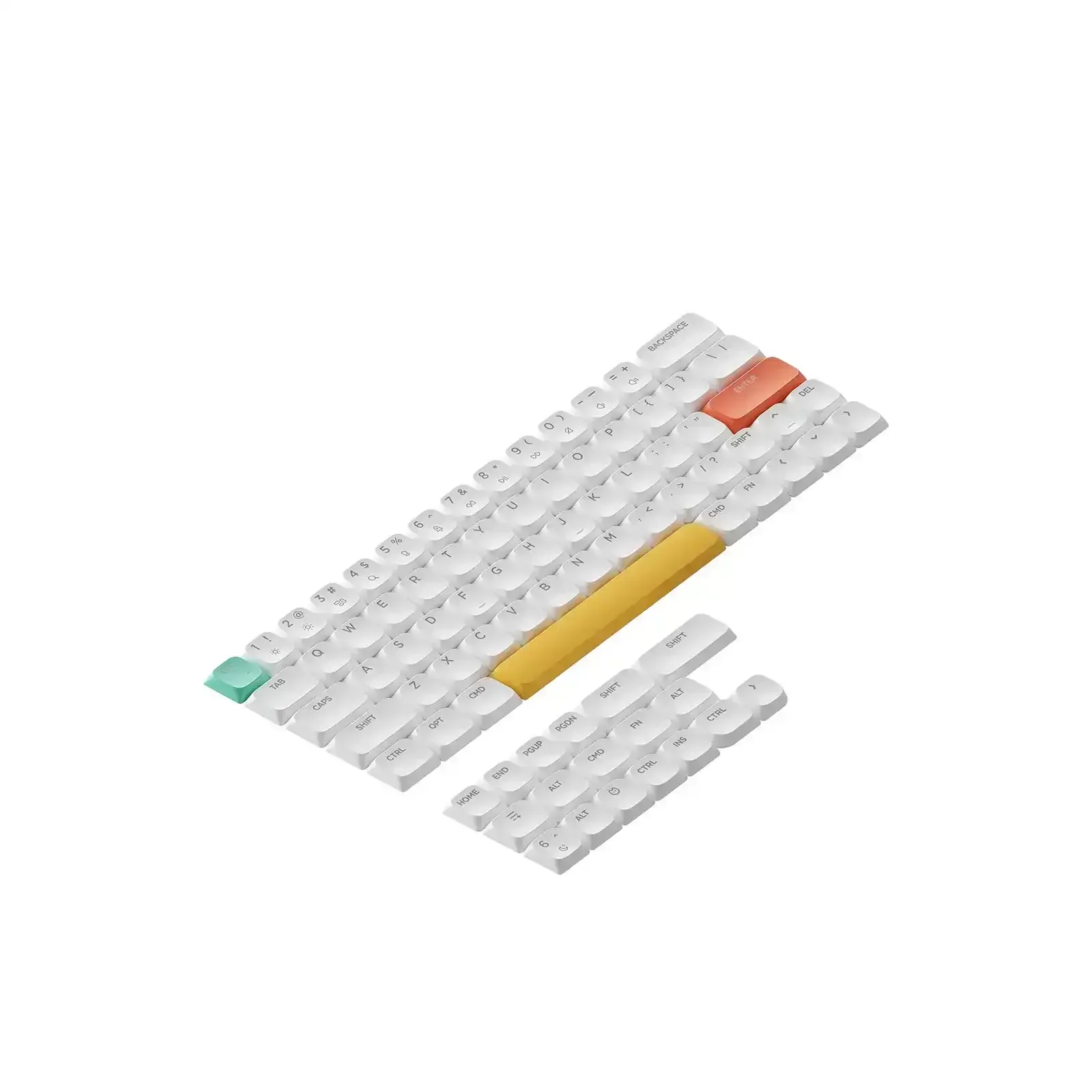 Nuphy - nSA Shine-through ABS Keycaps - Nasadki do klawiatury niskoprofilowej - Image 5