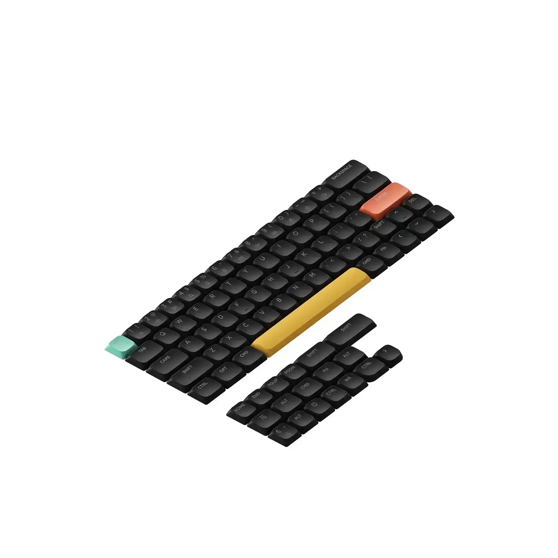 Nuphy - nSA Shine-through ABS Keycaps - Nasadki do klawiatury niskoprofilowej - Image 6