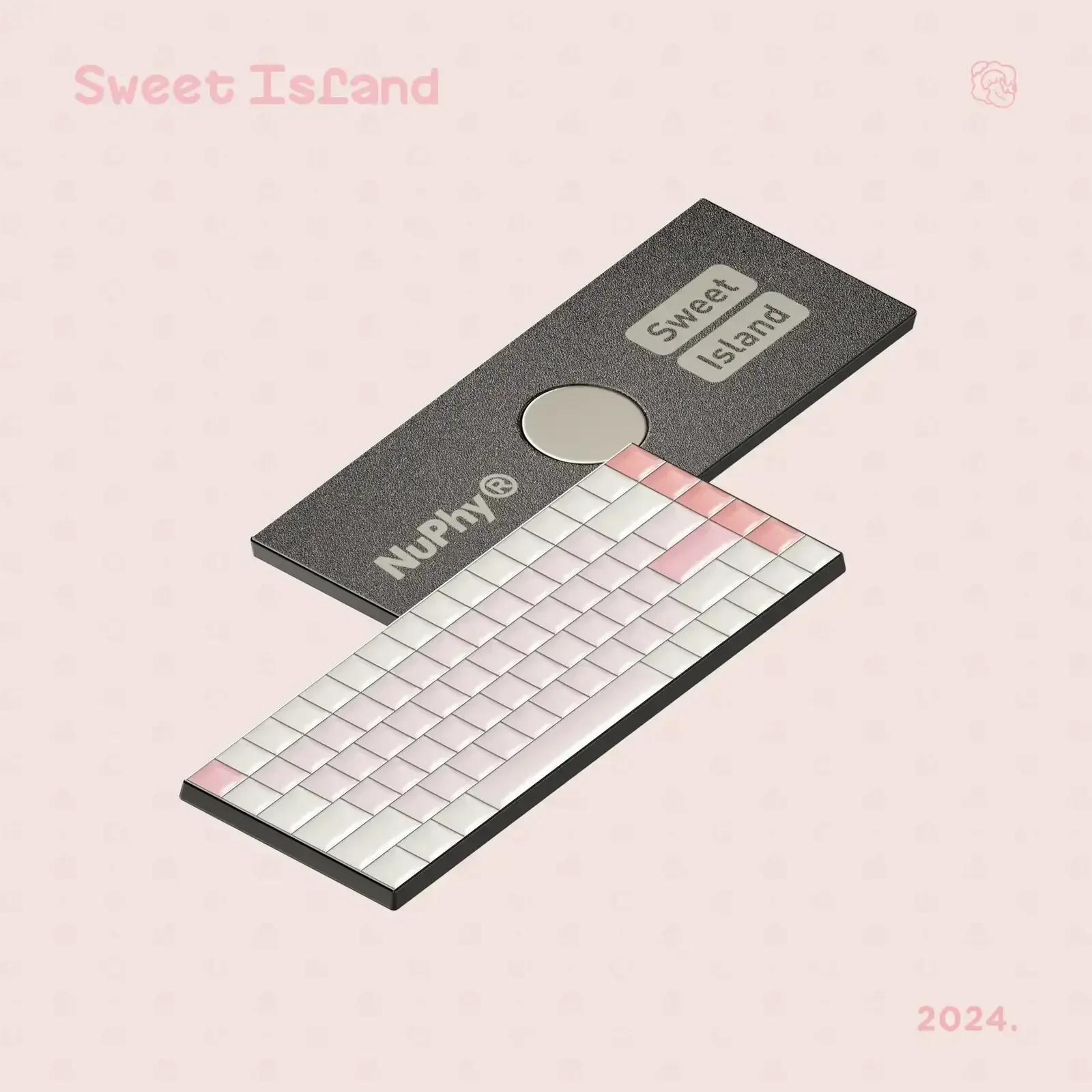 NuPhy - Sweet Island nSA Profile Dye-sub PBT Keycaps - Niskoprofilowe Nasadki do Klawiatury - Image 5
