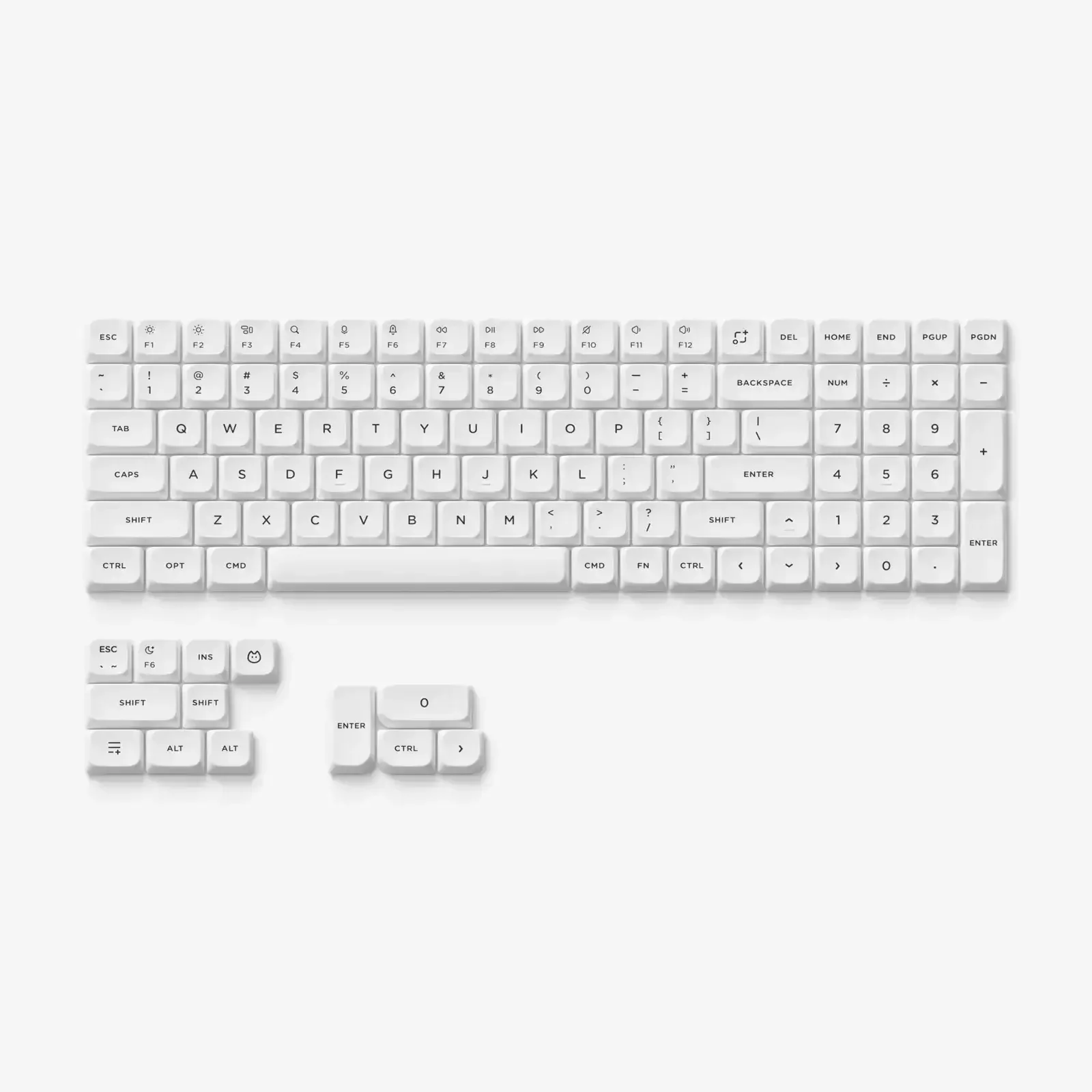 NuPhy - WoB & BoW nSA Profile Double-shot PBT Keycaps - Image 2