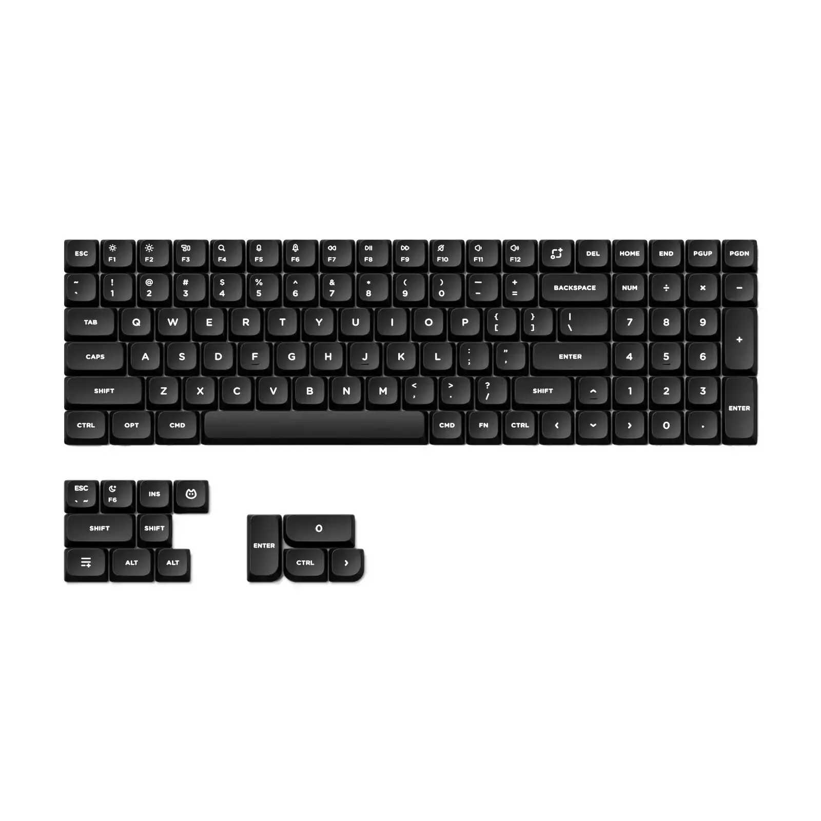 NuPhy - WoB & BoW nSA Profile Double-shot PBT Keycaps - Image 5