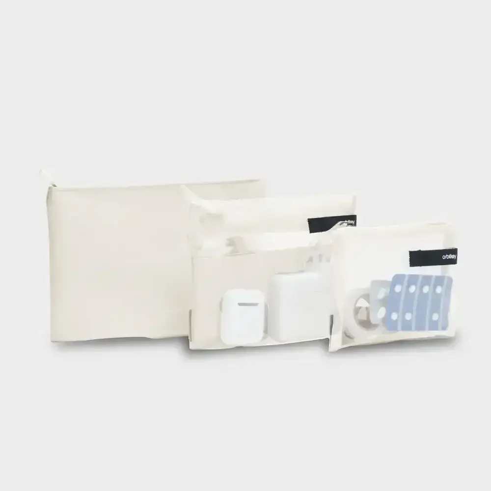 Orbitkey - Essentials Pouch Trio - Zestaw Trzech Saszetek - Image 6