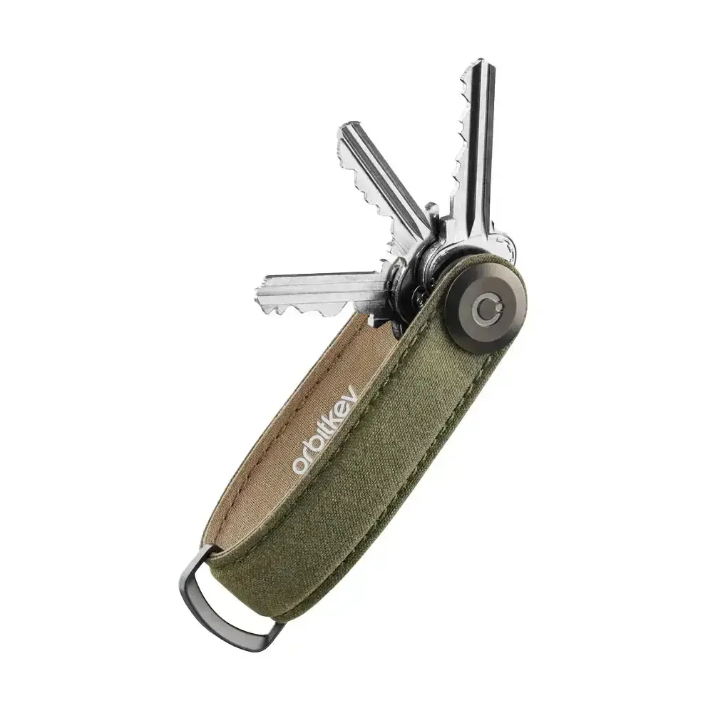 Orbitkey - Key Organiser Waxed Canvas - Organizer do Kluczy Materiałowy - Image 3