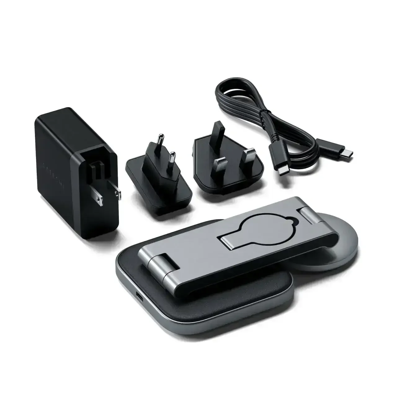 Satechi - 3-in-1 Foldable Qi2 Wireless Charging Stand - Image 5