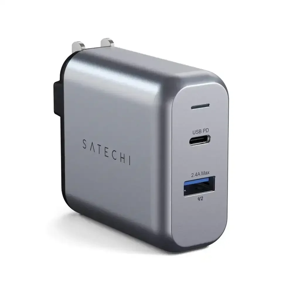 Satechi - 30W Dual-Port Wall Charger - Podwójna Ładowarka Sieciowa