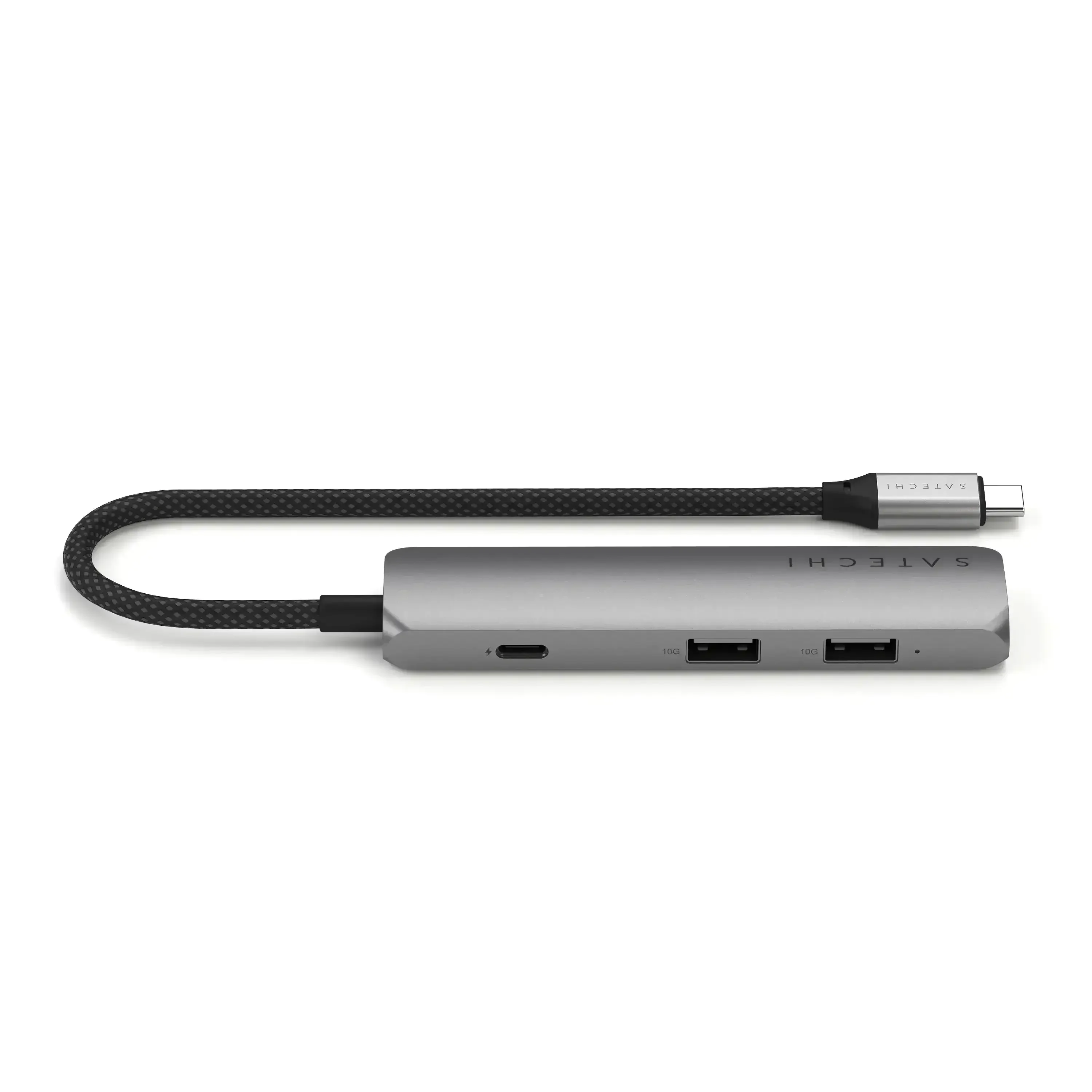 Satechi - 4-in-1 USB-C Slim Multiport Adapter 4K - Adapter Wieloportowy USB-C - Image 2