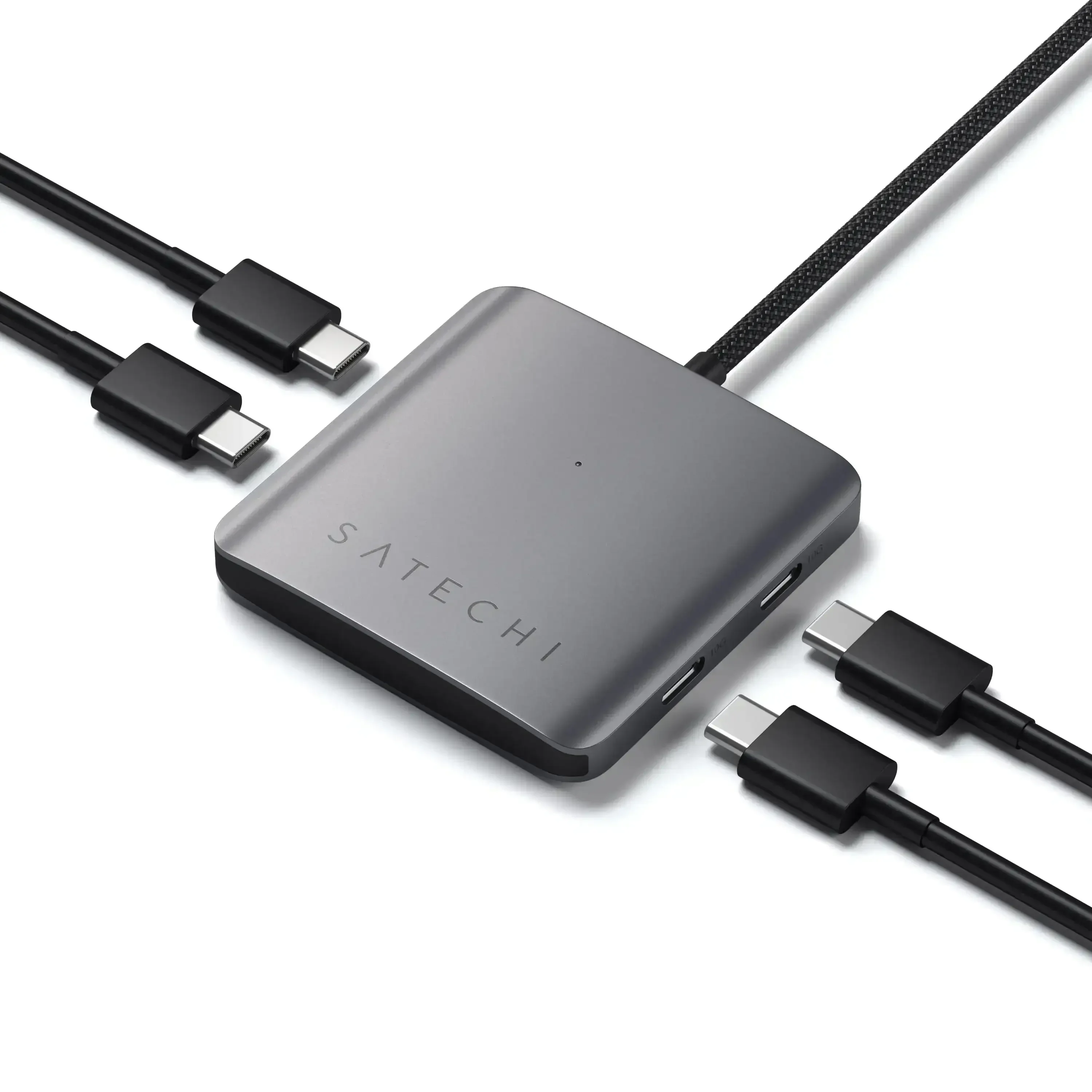 Satechi - 4-Port USB-C Hub with Power Delivery - Wieloportowy Hub USB-C - Image 4