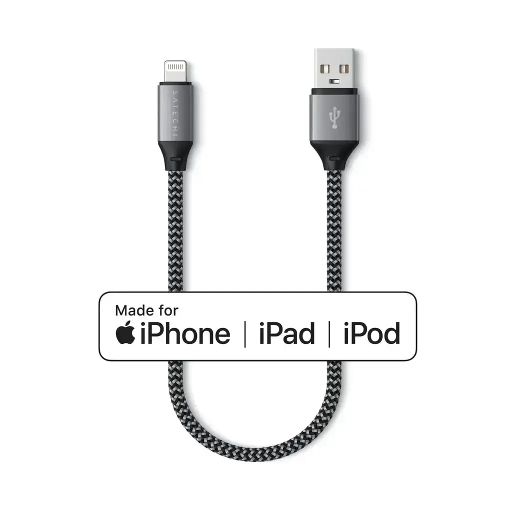 Satechi - Kabel USB-A - Lightning 25cm - Image 4