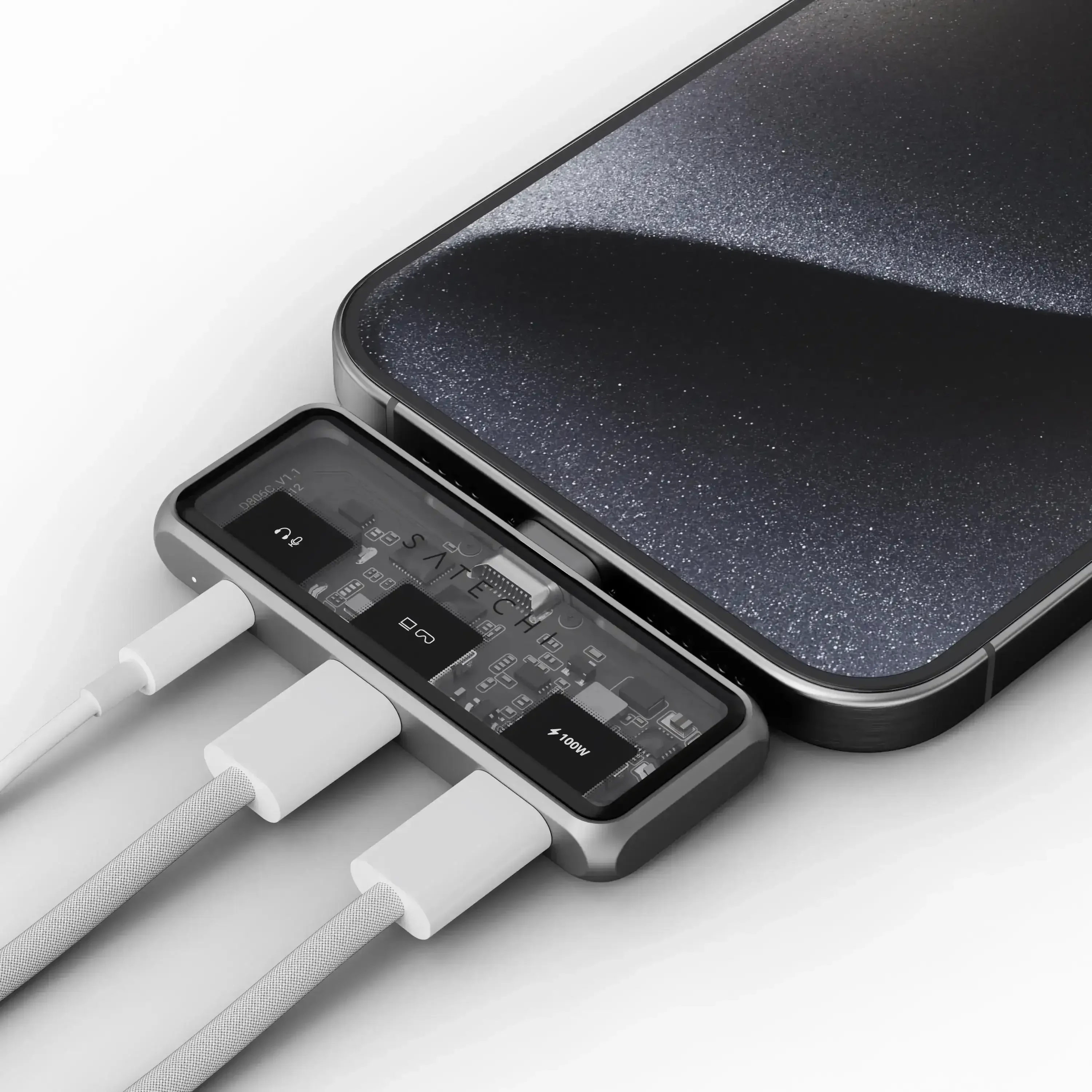 Satechi - Mobile XR Hub with Audio - Mobilny Hub XR z Portem Audio - Image 6
