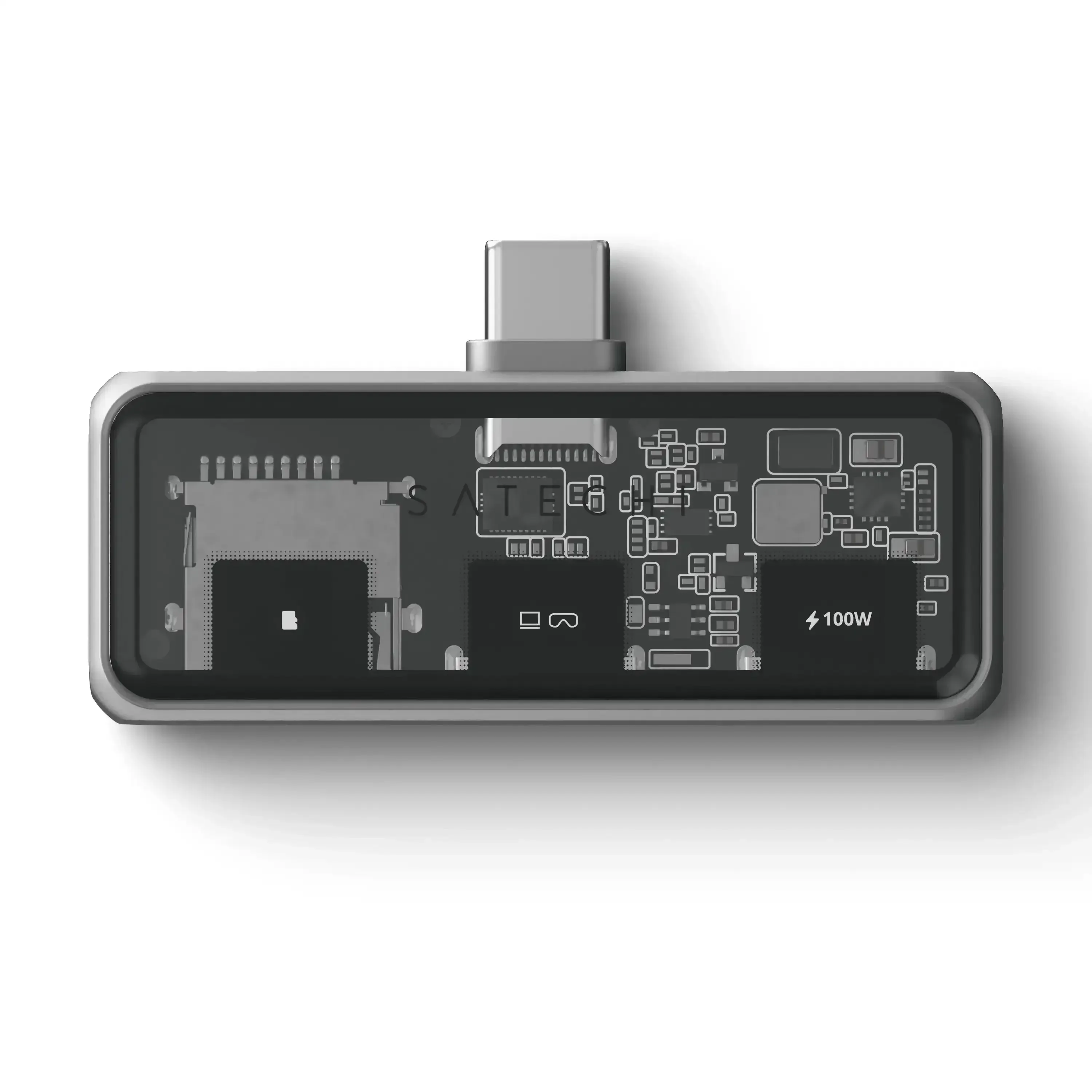 Satechi - Mobile XR Hub with microSD Reader - Mobilny Hub XR z Czytnikiem microSD - Image 2
