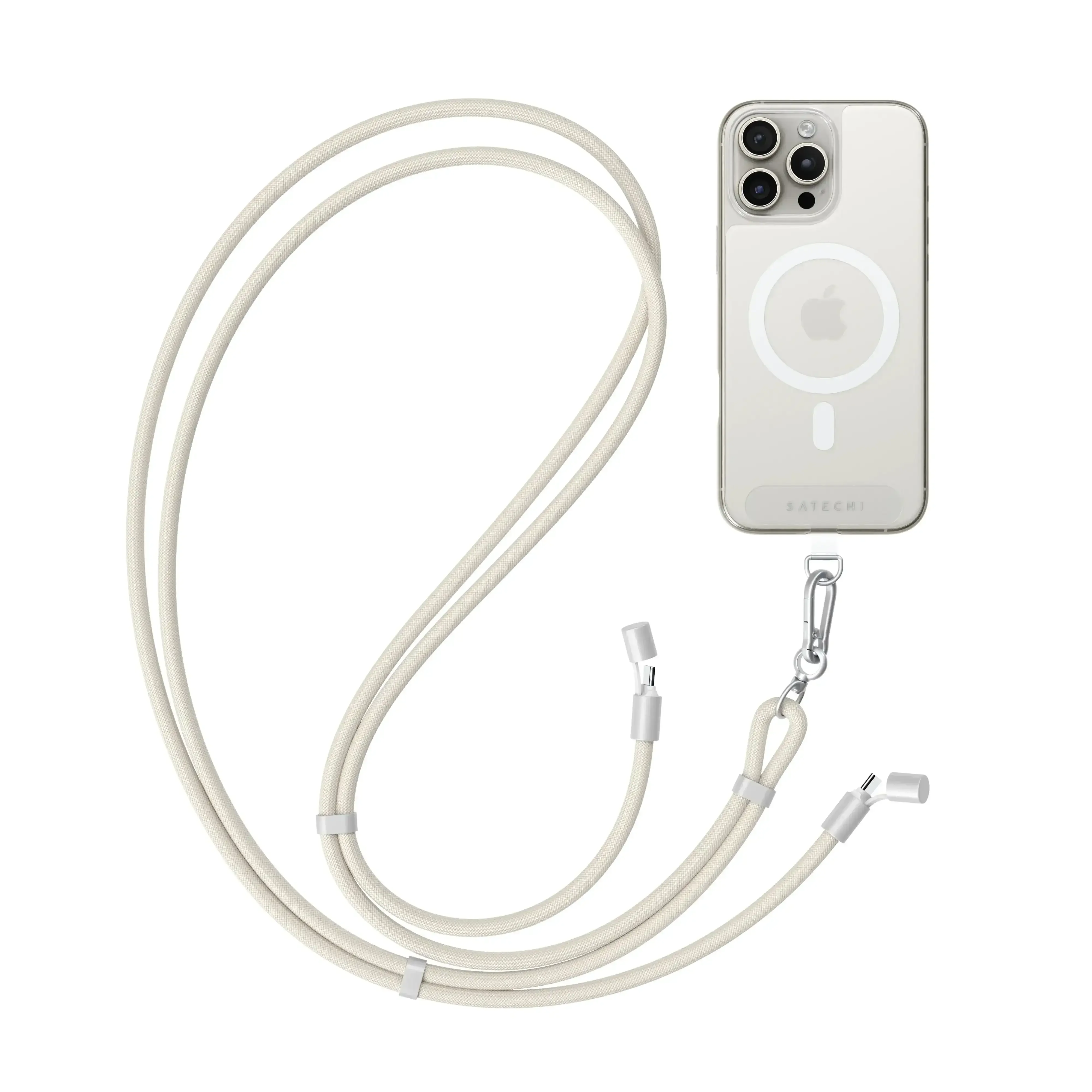 Satechi - OntheGo™ USB-C Lanyard Cable - Smycz z Kablem 2 w 1 USB-C - Image 2