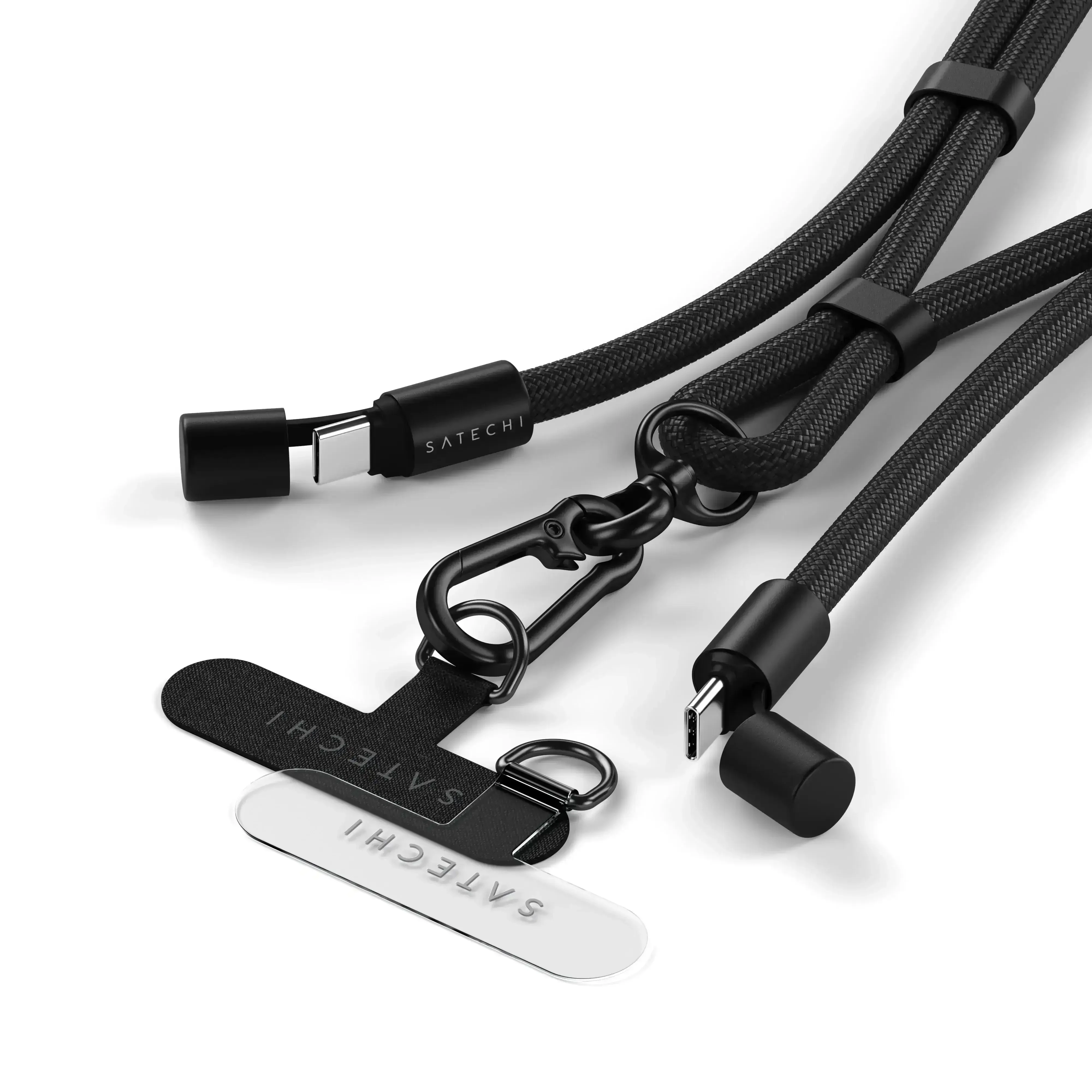 Satechi - OntheGo™ USB-C Lanyard Cable - Smycz z Kablem 2 w 1 USB-C - Image 4