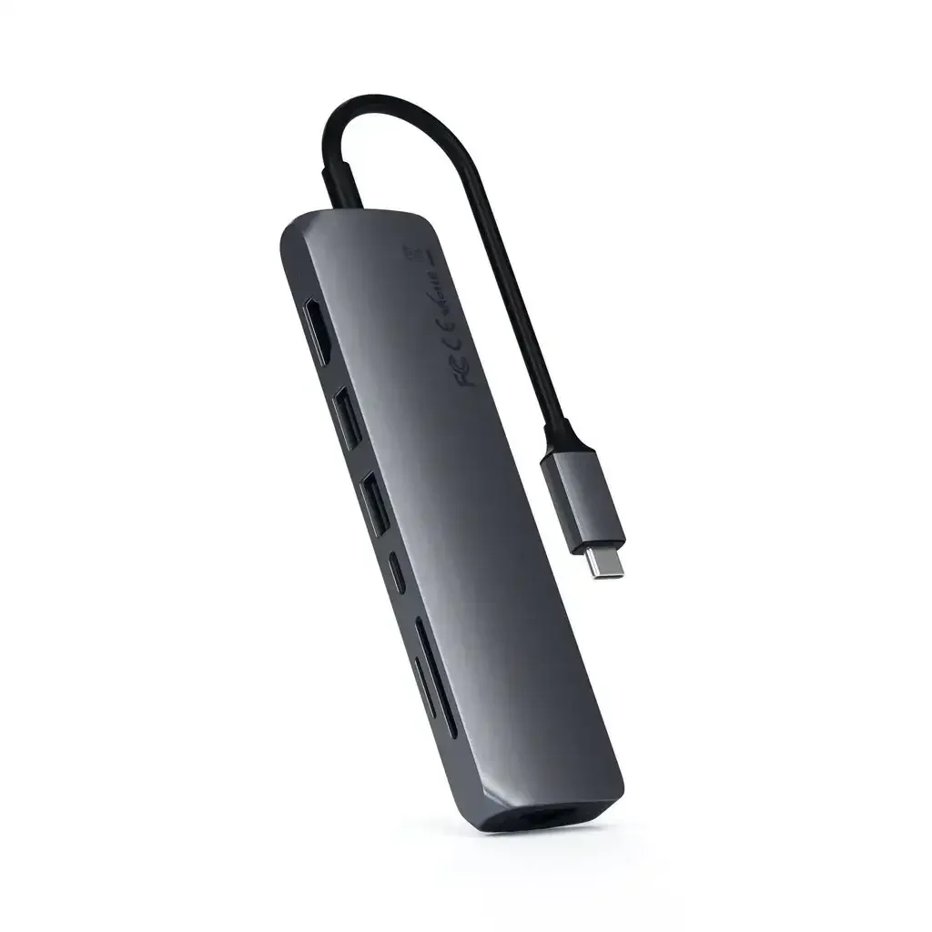 Satechi - USB-C Slim Multi-port With Ethernet Adapter