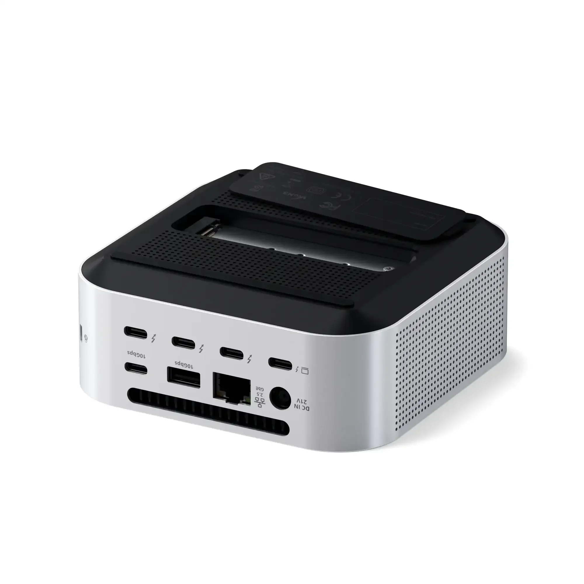 Satechi - Thunderbolt 5 CubeDock™ with SSD Enclosure - Stacja Dokująca Thunderbolt 5 Z Miejscem Na Dysk SSD - Image 3