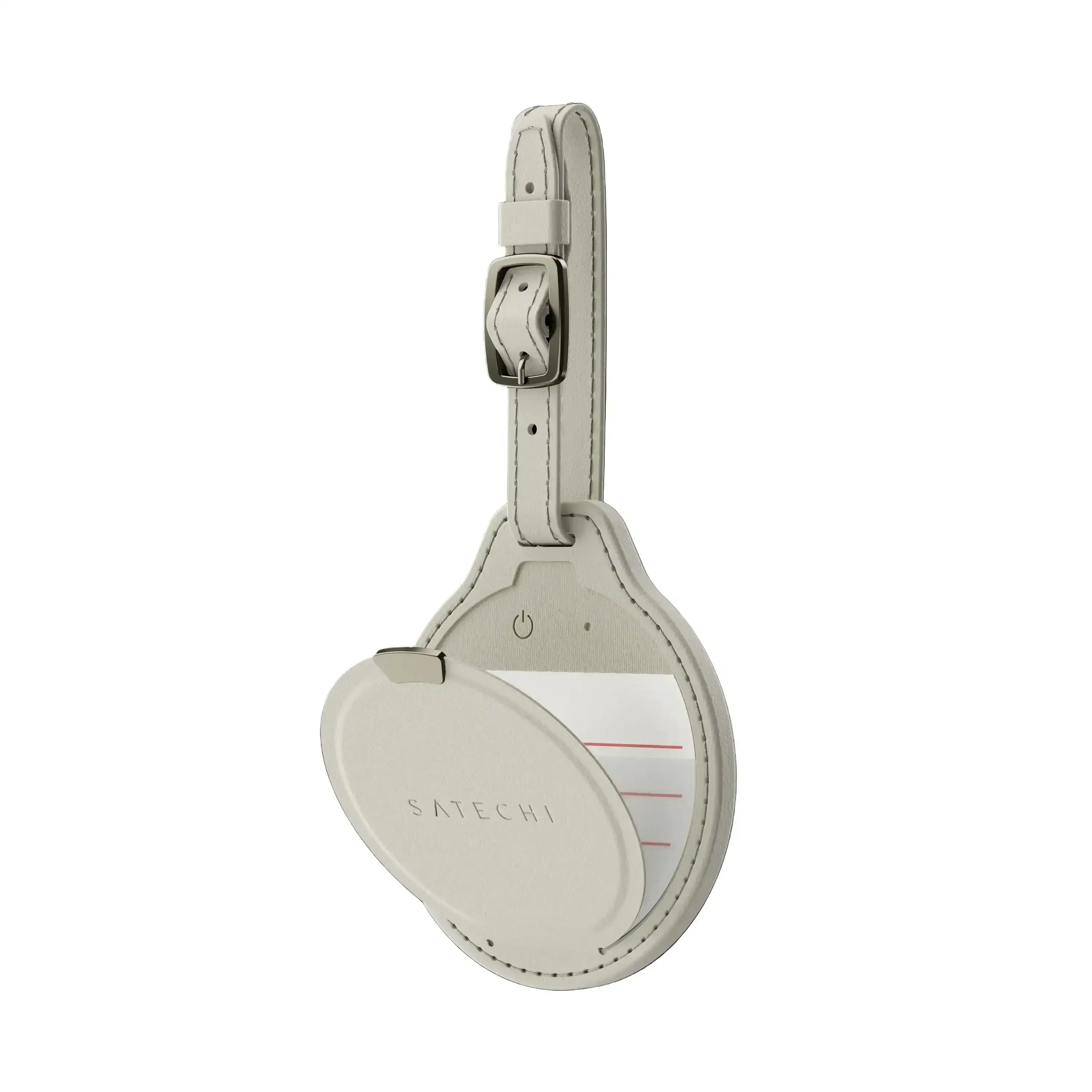 Satechi - Vegan-Leather FindAll™ Luggage Tag Etykieta Bagażowa Apple FindMy - Image 2