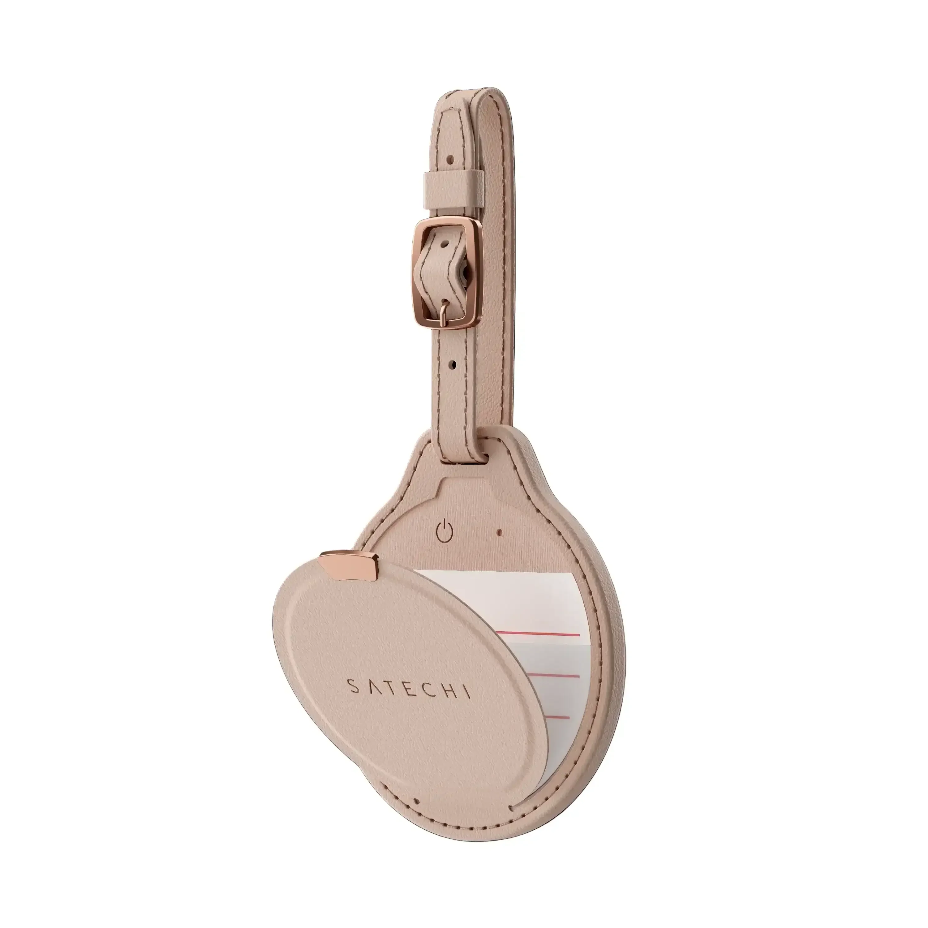 Satechi - Vegan-Leather FindAll™ Luggage Tag Etykieta Bagażowa Apple FindMy - Image 3