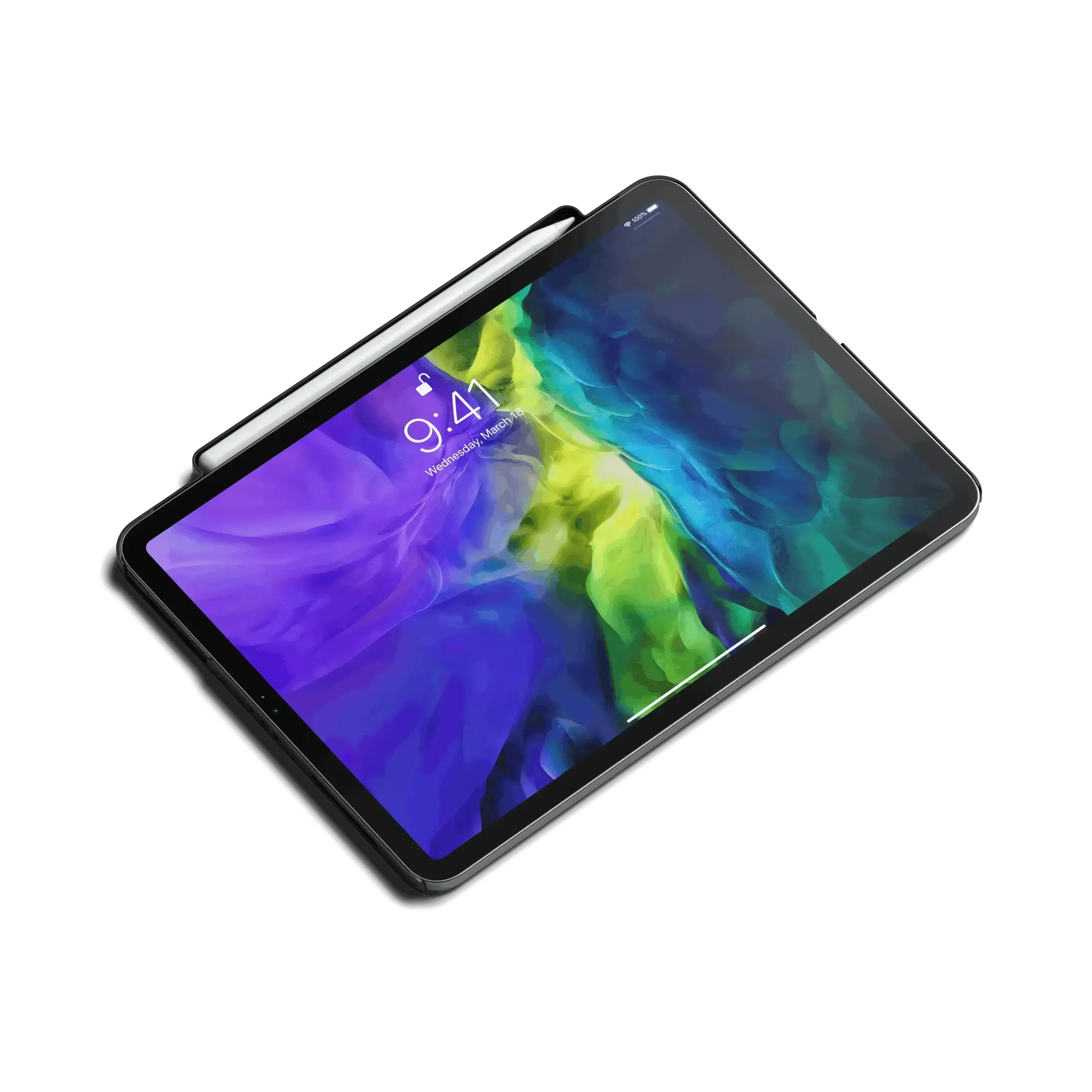 Satechi - Vegan - Leather Magnetic Case For iPad Pro - Etui Magnetyczne - Image 2