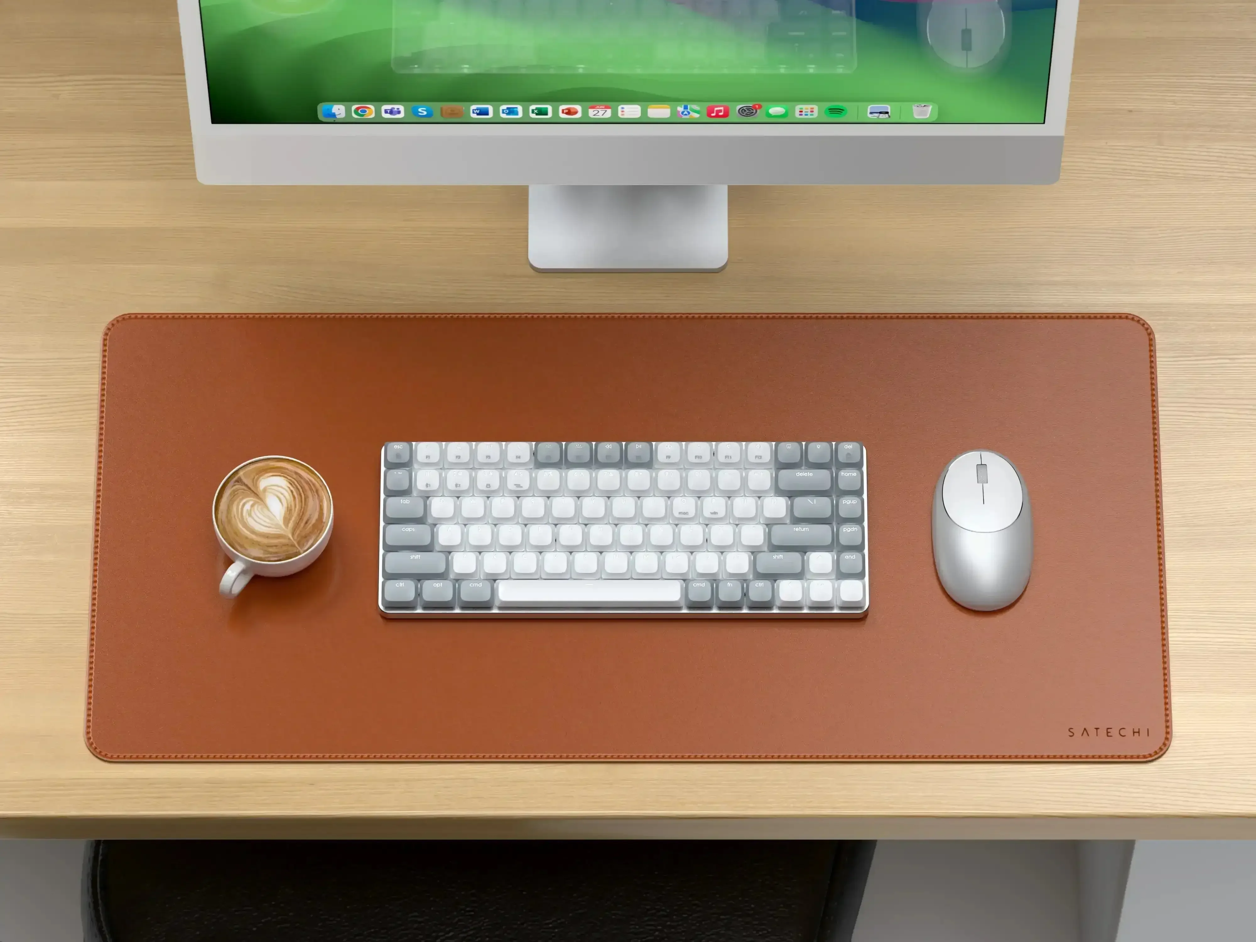 Satechi - Vegan-Leather Premium Desk Mat - Podkładka na Biurko ze Skóry Wegańskiej - Image 13