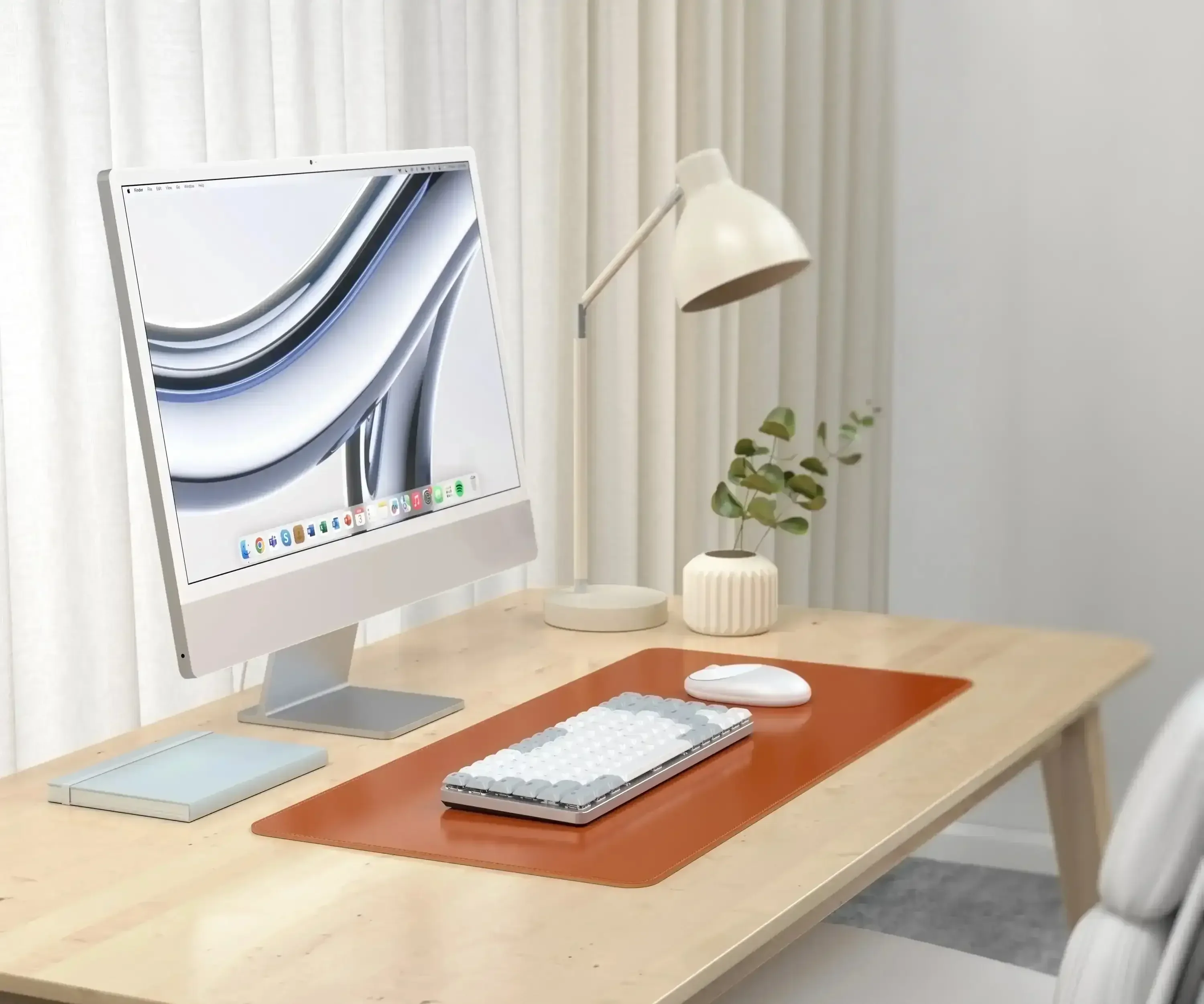Satechi - Vegan-Leather Premium Desk Mat - Podkładka na Biurko ze Skóry Wegańskiej - Image 14