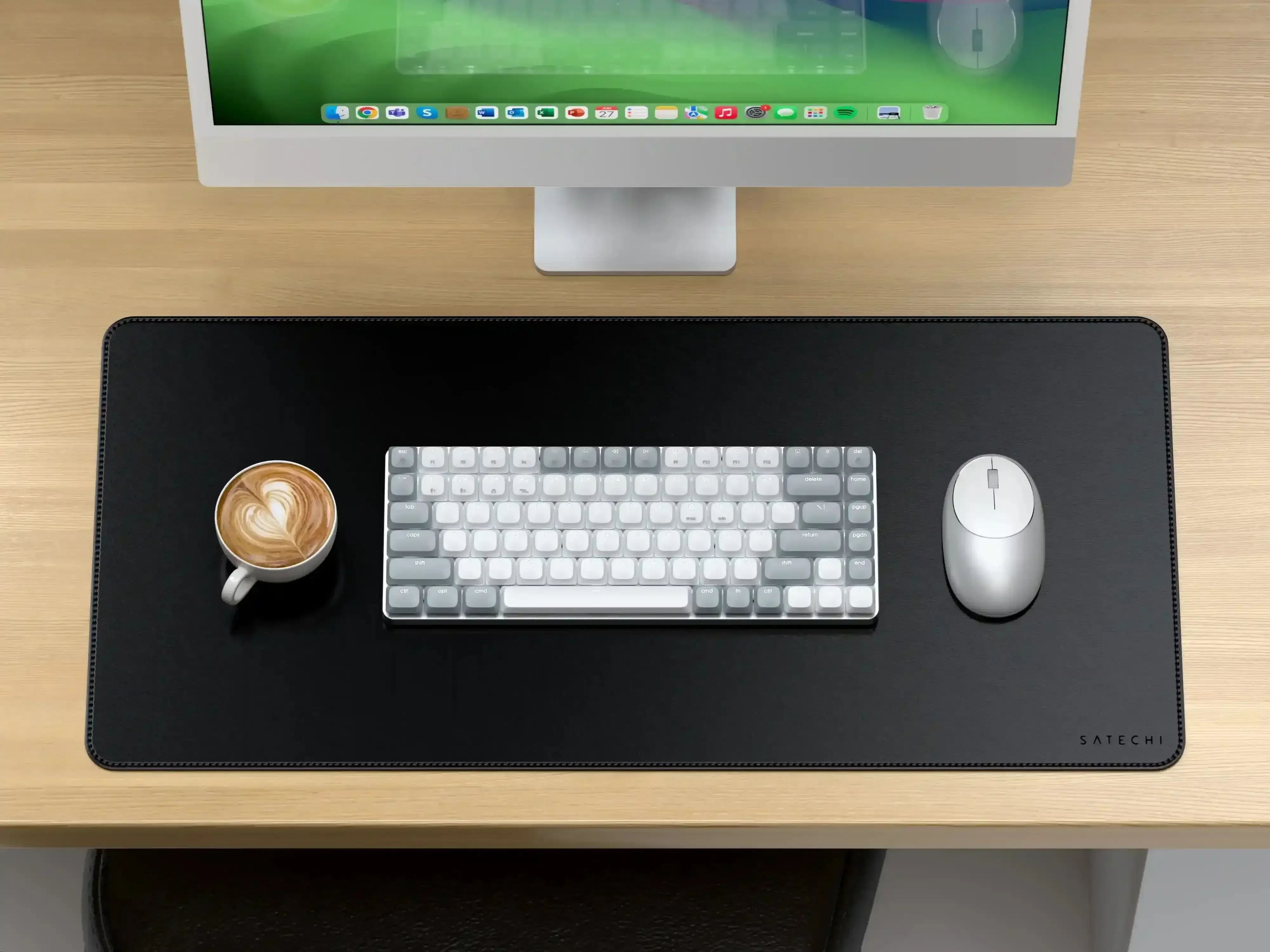 Satechi - Vegan-Leather Premium Desk Mat - Podkładka na Biurko ze Skóry Wegańskiej - Image 6