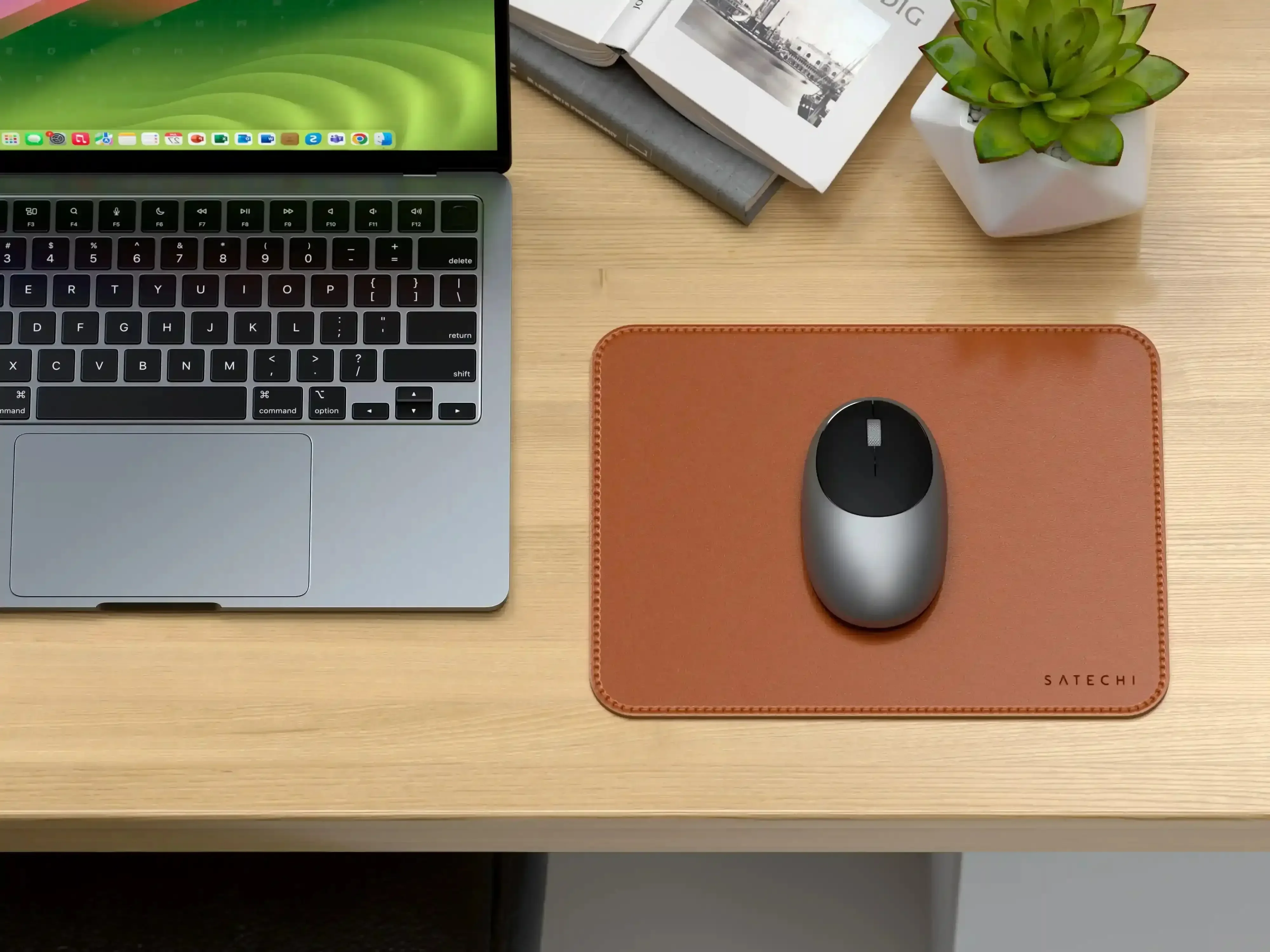 Satechi - Vegan-Leather Premium Mouse Pad - Podkładka Pod Myszkę ze Skóry Wegańskiej - Image 20