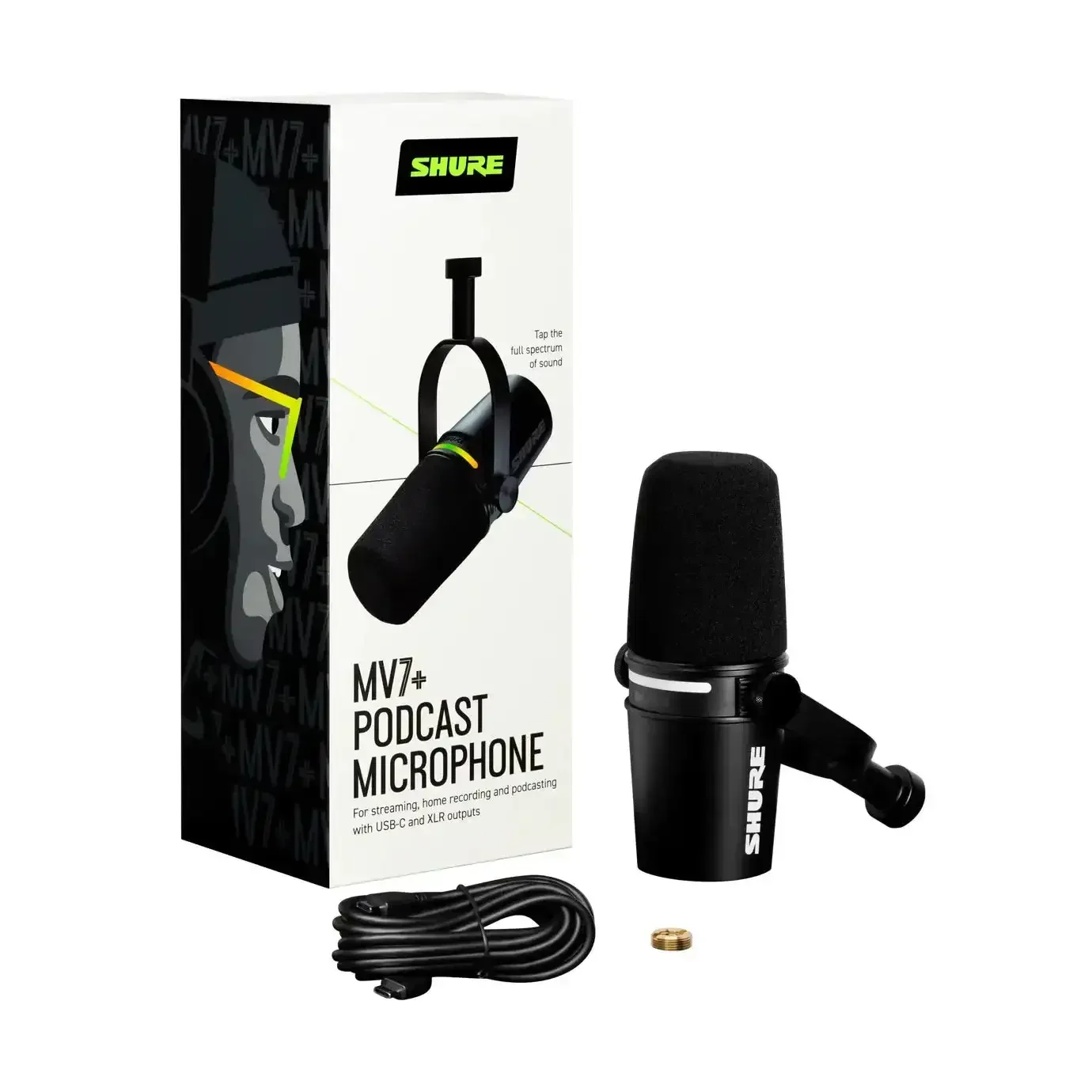 Shure - MV7+ Podcast Microphone - Mikrofon do podcastów - Image 5