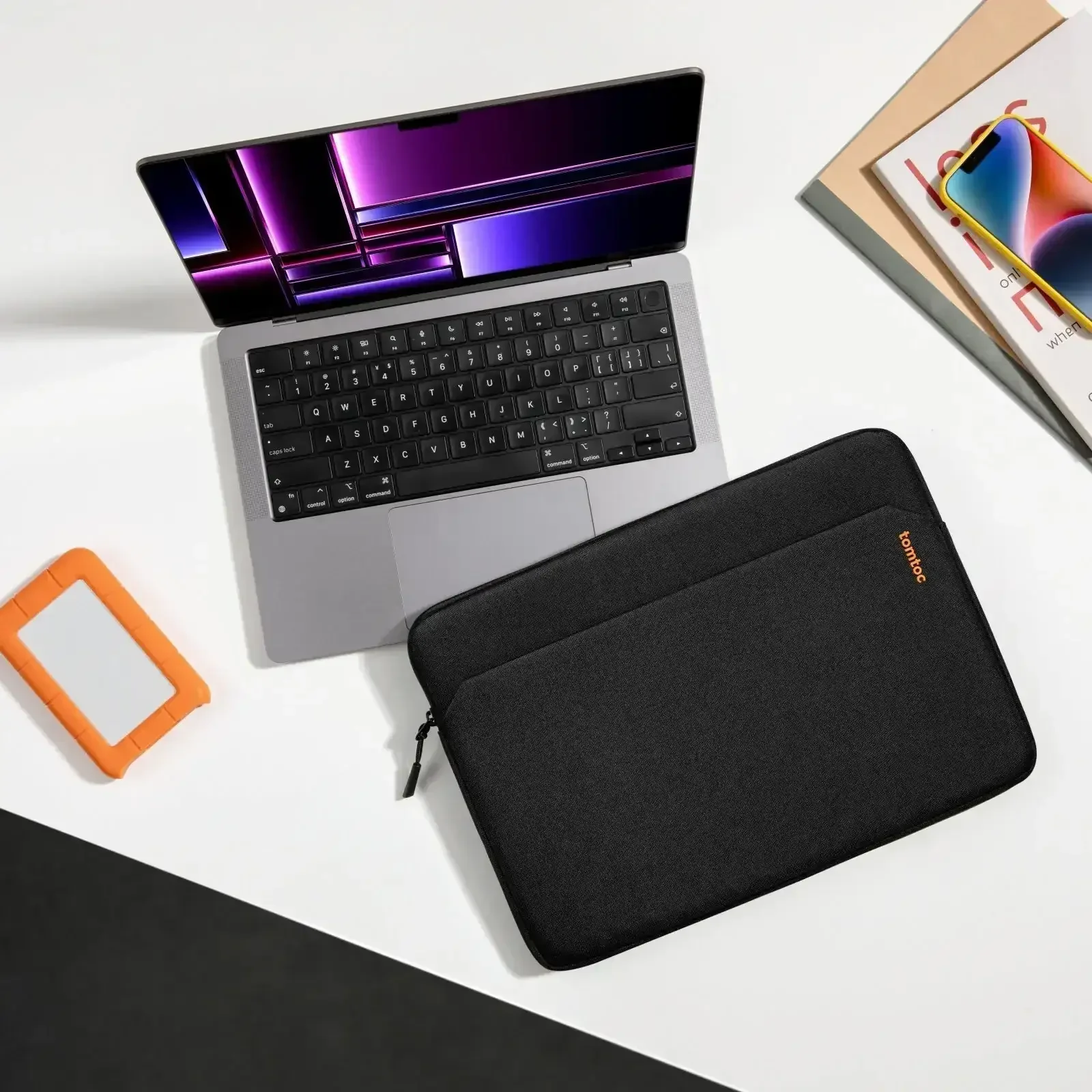 Tomtoc - Light-A18 Laptop Sleeve for 13 inch MacBook Air/Pro - Pokrowiec na MacBooka - Image 15