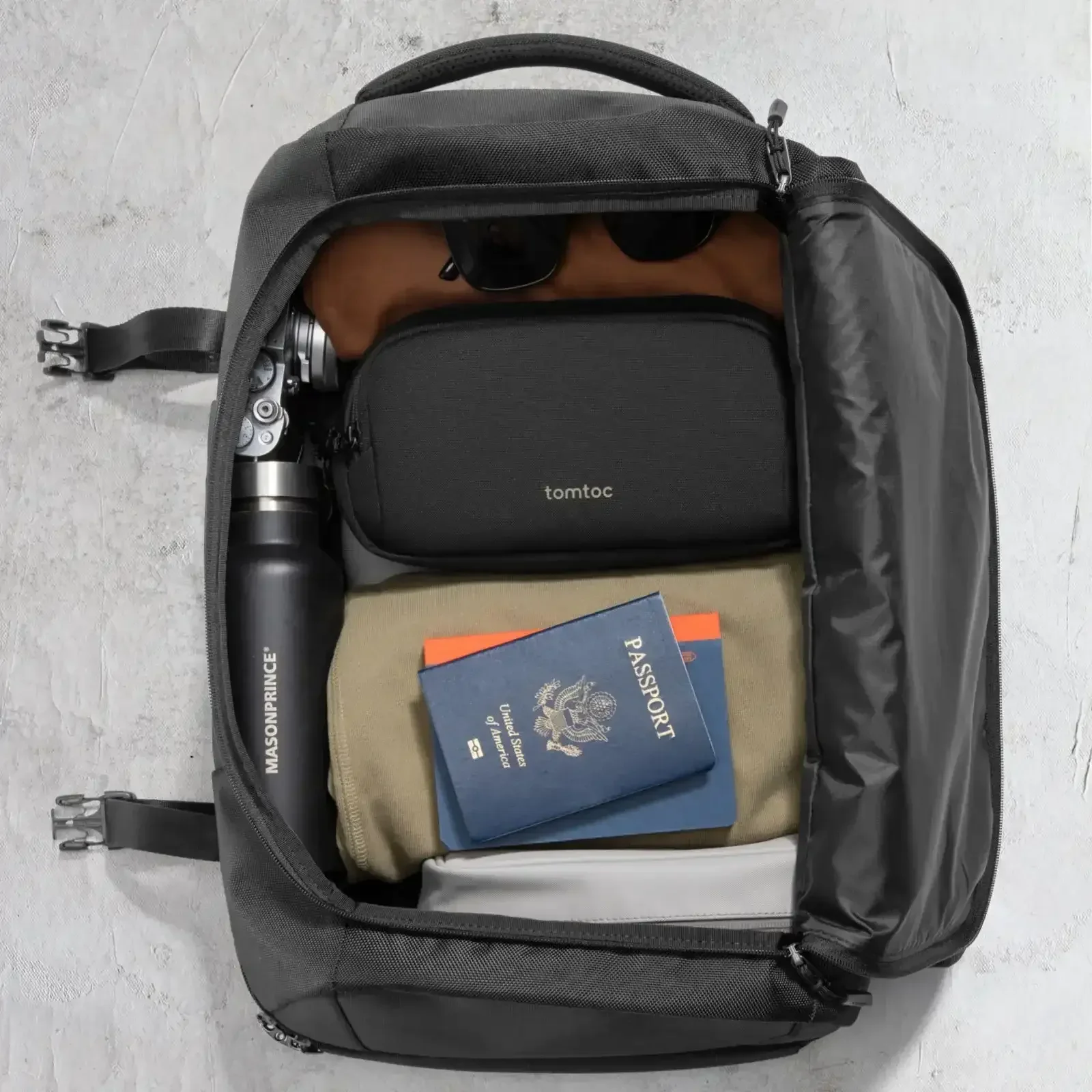 Tomtoc - Light-T12 Electronic Accessory Pouch M - Etui na Akcesoria - Image 13