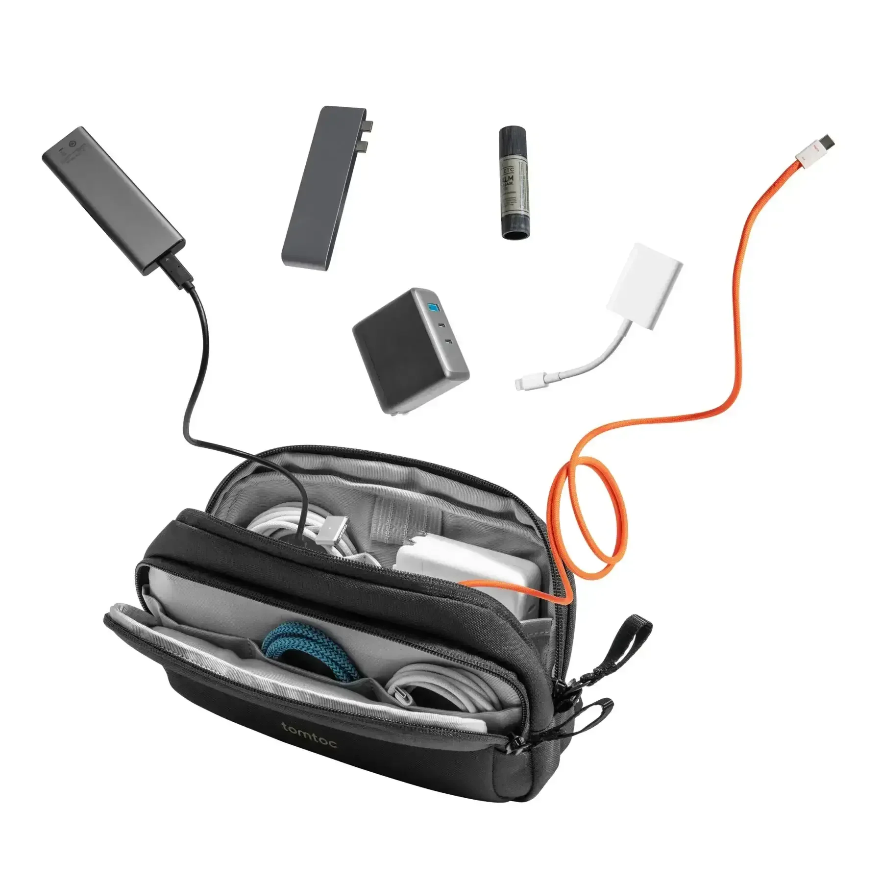 Tomtoc - Light-T12 Electronic Accessory Pouch M - Etui na Akcesoria - Image 3