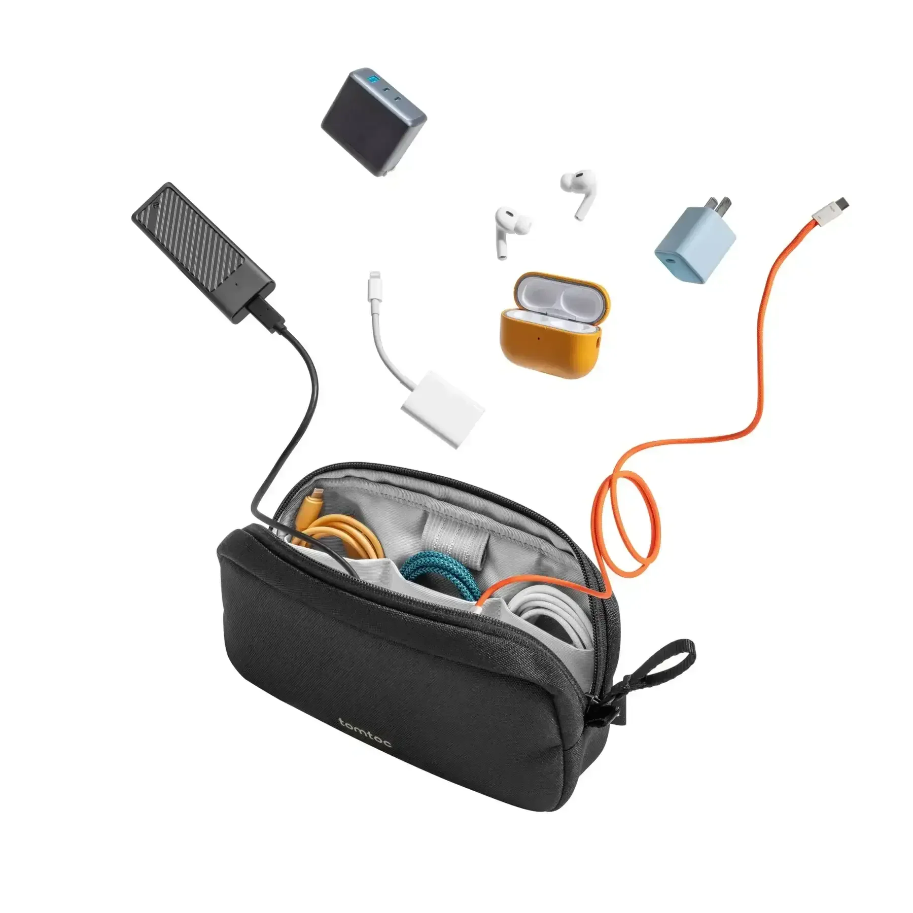 Tomtoc - Light-T12 Electronic Accessory Pouch S - Etui na Akcesoria - Image 3