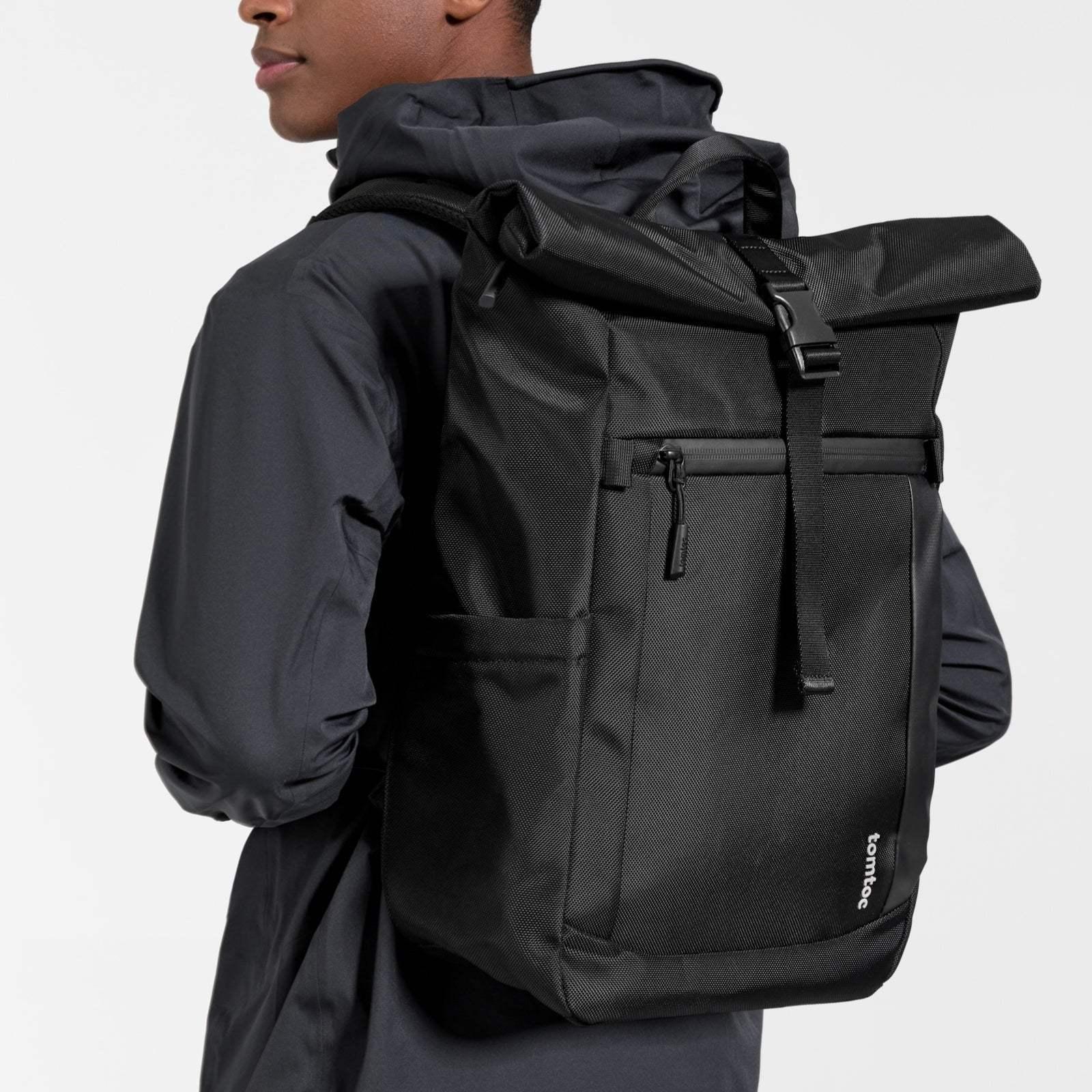 Tomtoc - Navigator-T61 Rolltop Backpack L - Plecak Rolltop na Laptopa - Image 15
