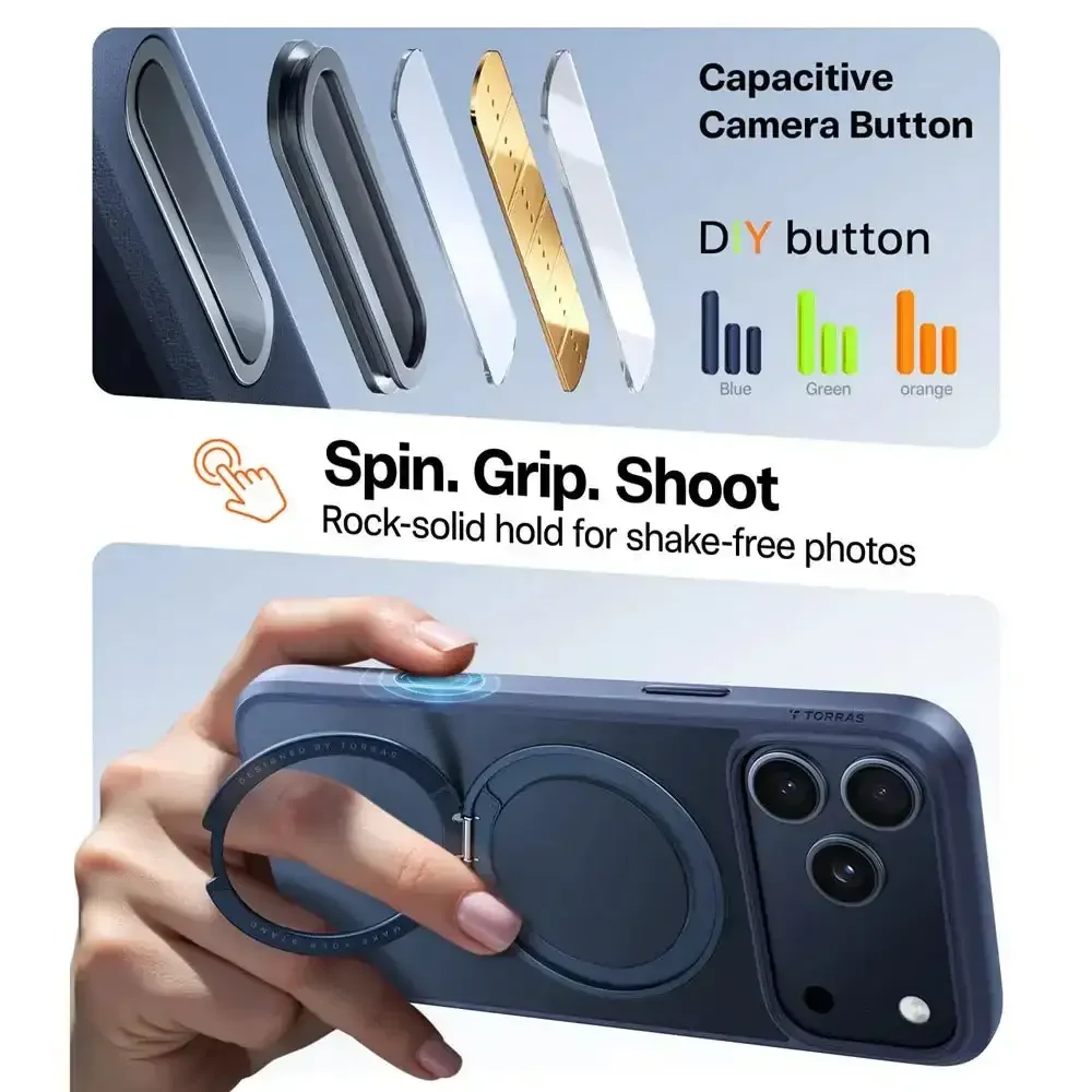 Torras - Ostand Pro for iPhone 17 / Pro / Pro Max - Etui do iPhone - Image 16
