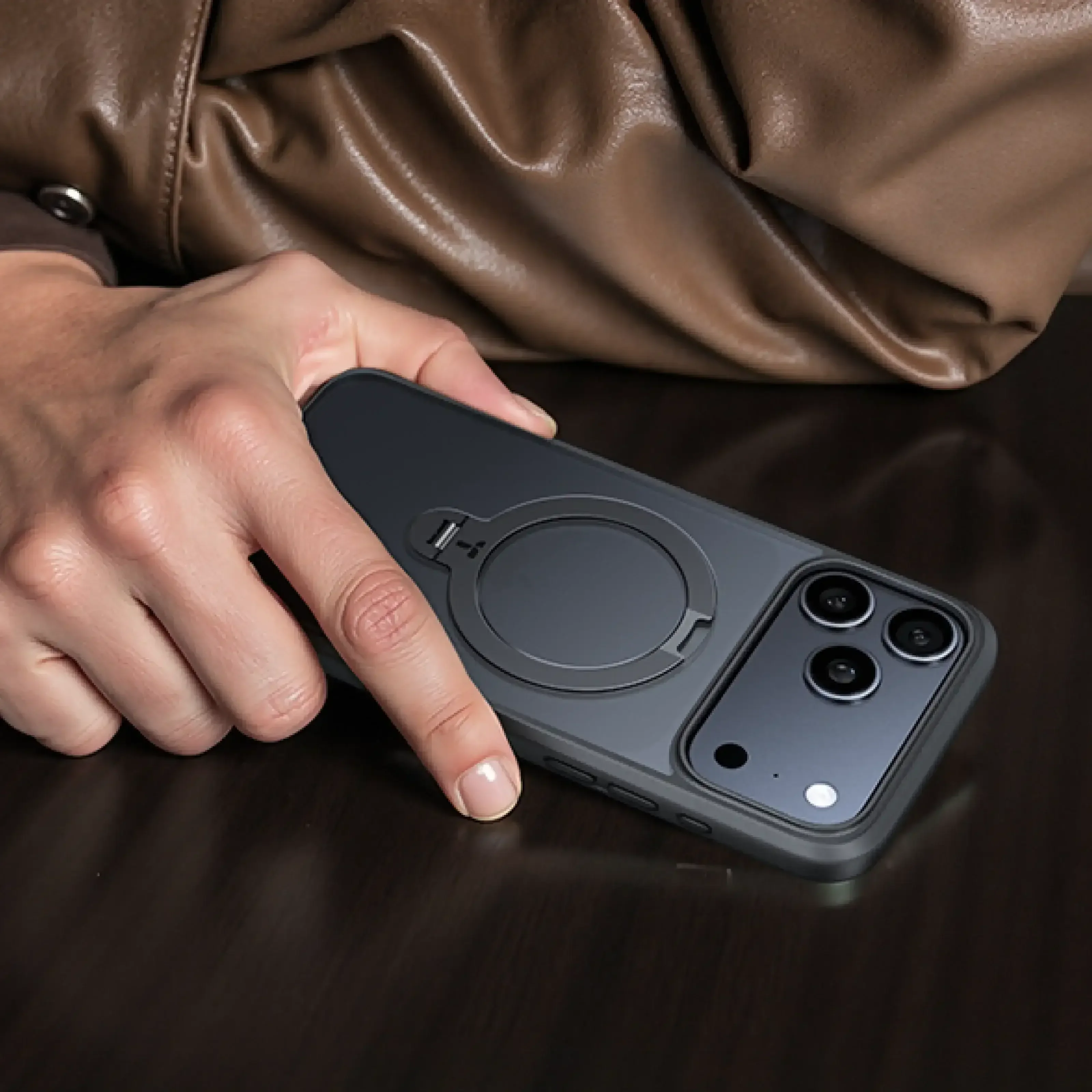 Torras - Ostand Q3 Spin for iPhone 17 / Pro / Pro Max / Air - Etui do iPhone - Image 17