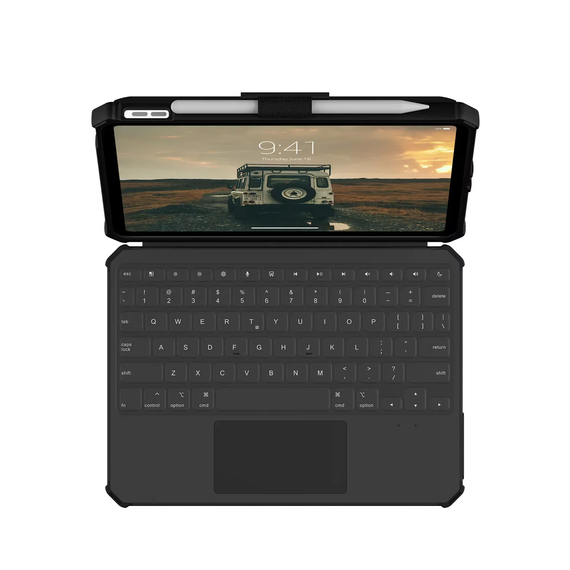 UAG - Rugged USB-C Keyboard iPad 11" Folio Case - Etui z Klawiaturą i Podpórką do iPada - Image 3