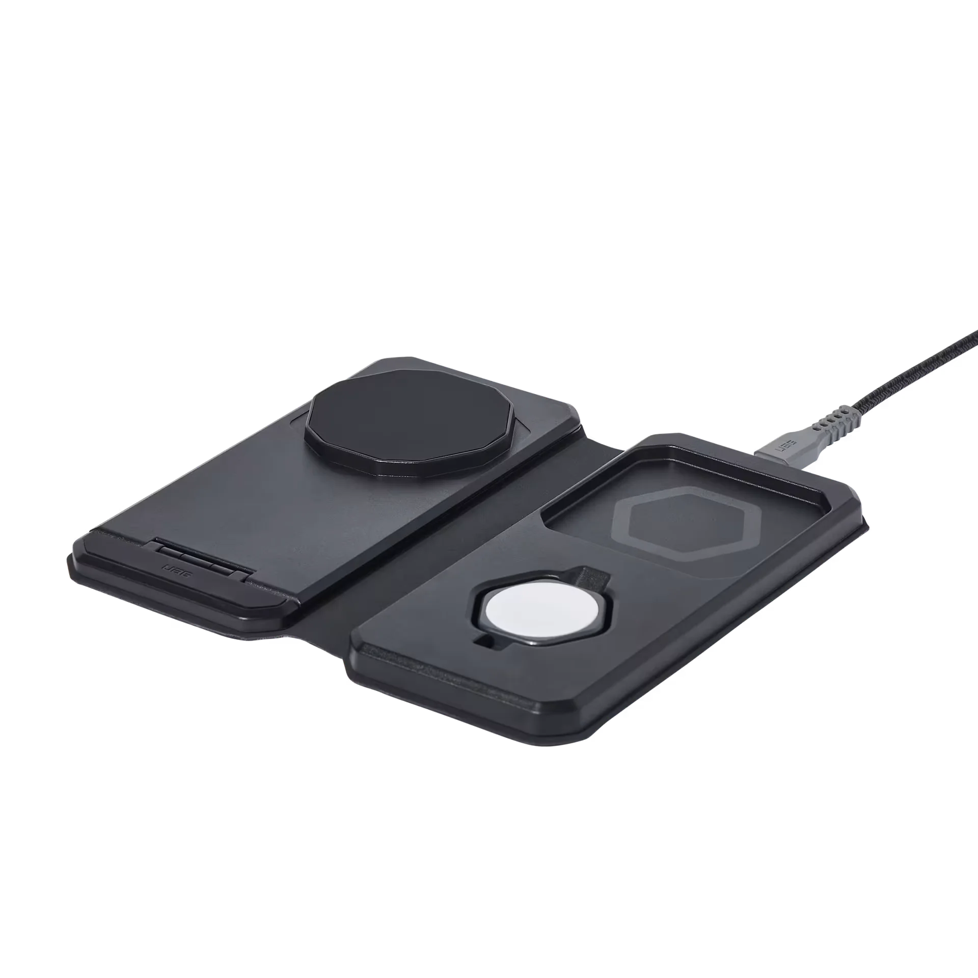 UAG - SRGE 3-in-1 Travel/Desktop Charger + Case - Składana Ładowarka MagSafe z Etui - Image 4