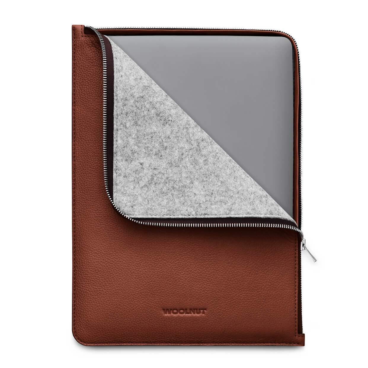 Woolnut - Leather Folio - Skórzane Etui na MacBooka - Image 2