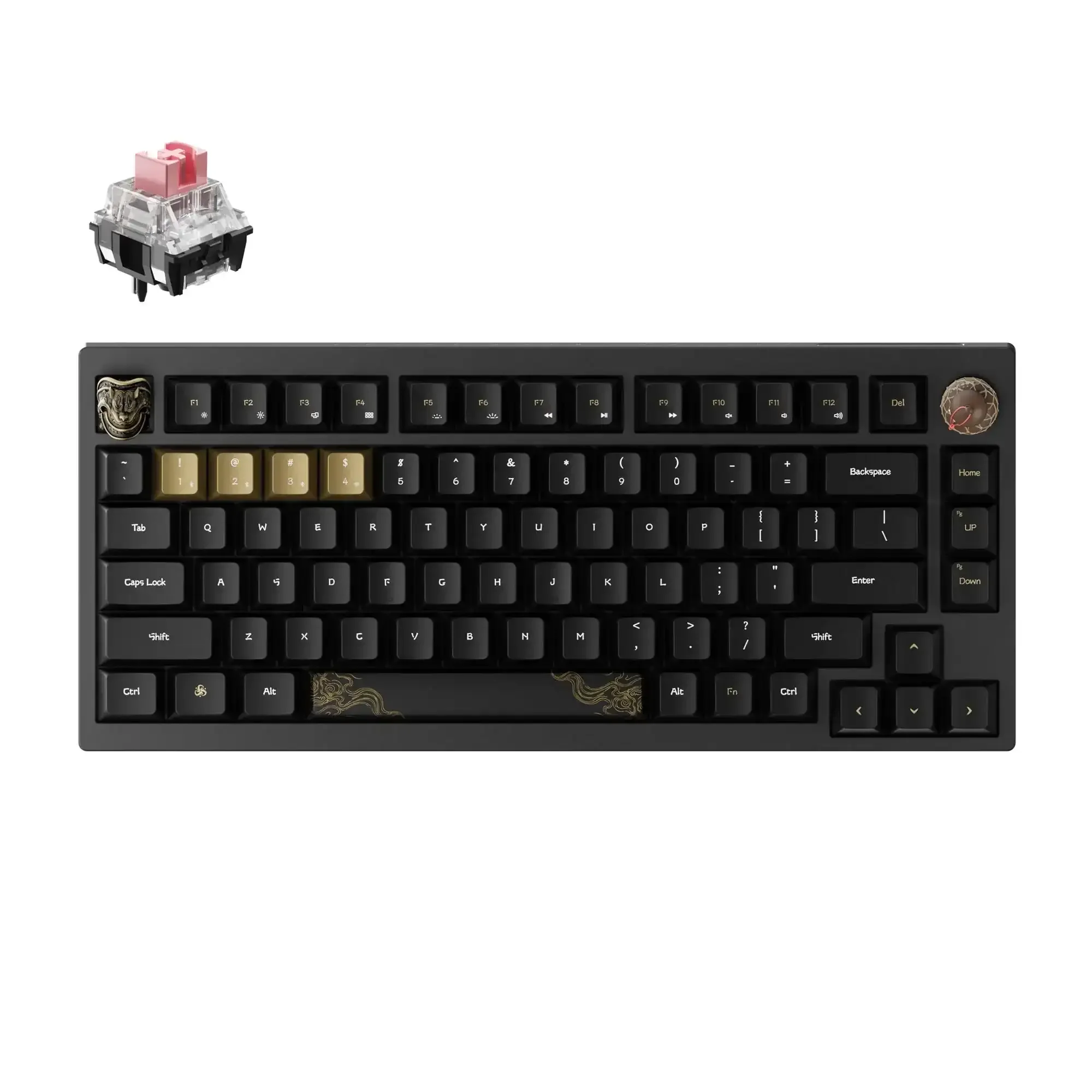 Keychron - Black Myth Wukong Wireless Mechanical Keyboard - Bezprzewodowa Gamingowa Klawiatura Mechaniczna - Image 2
