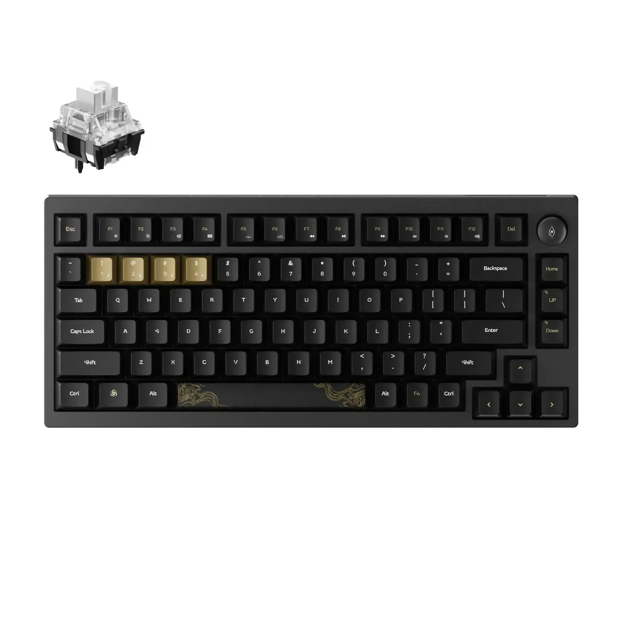 Keychron - Black Myth Wukong Wireless Mechanical Keyboard - Bezprzewodowa Gamingowa Klawiatura Mechaniczna - Image 3