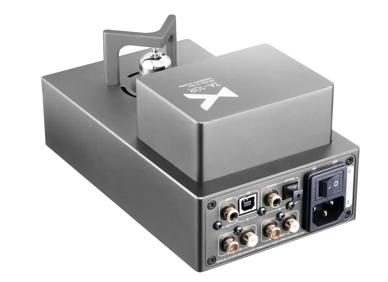 xDuoo - TA-10R High Performance DAC & Tube Headphone Amplifier - DAC i Wzmacniacz Słuchawkowy - Image 4